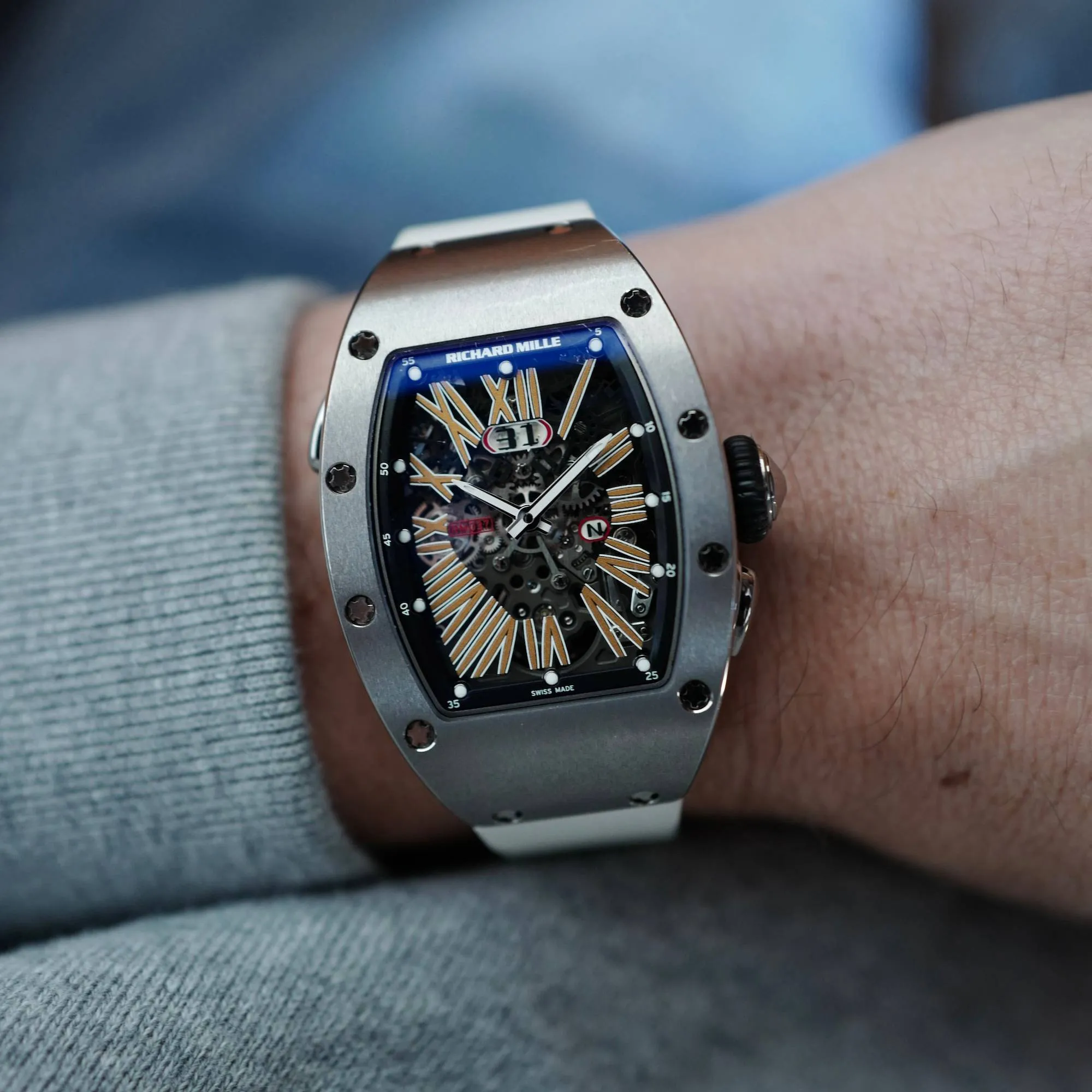 Richard Mille Titanium Watch Ref. RM037