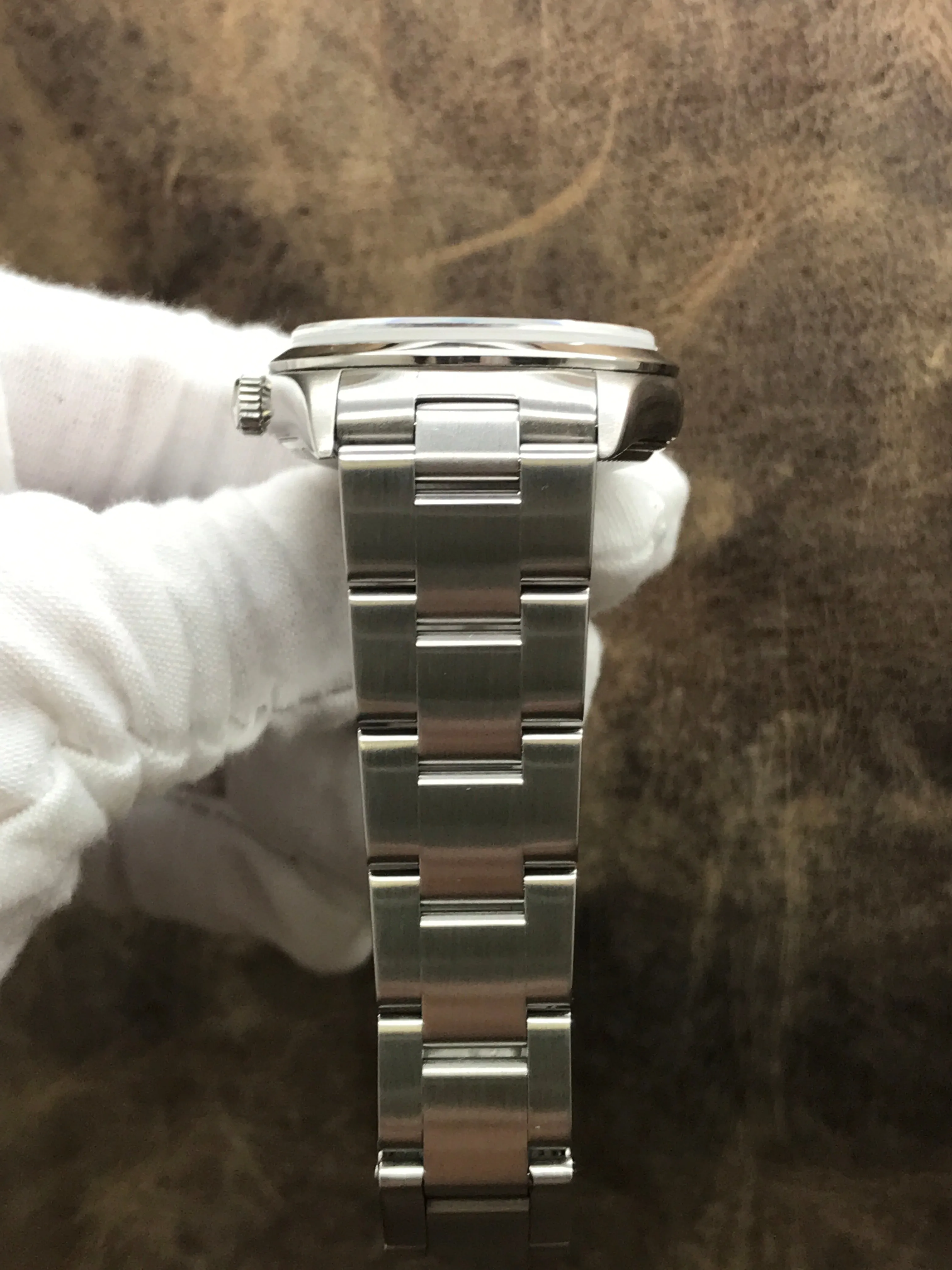 Rolex Air-King 14000 Blue Dial Automatic Watch