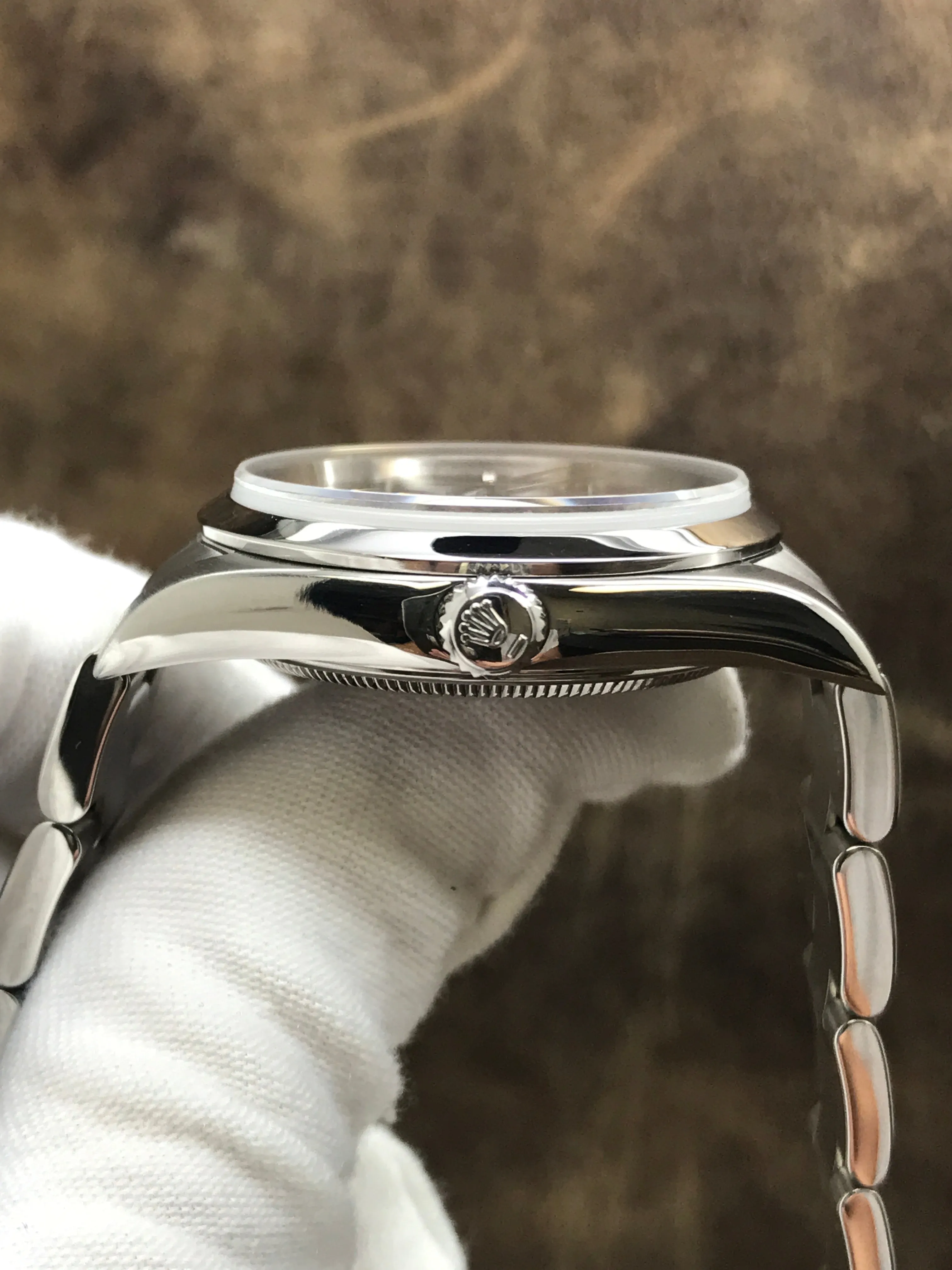 Rolex Air-King 14000 Blue Dial Automatic Watch