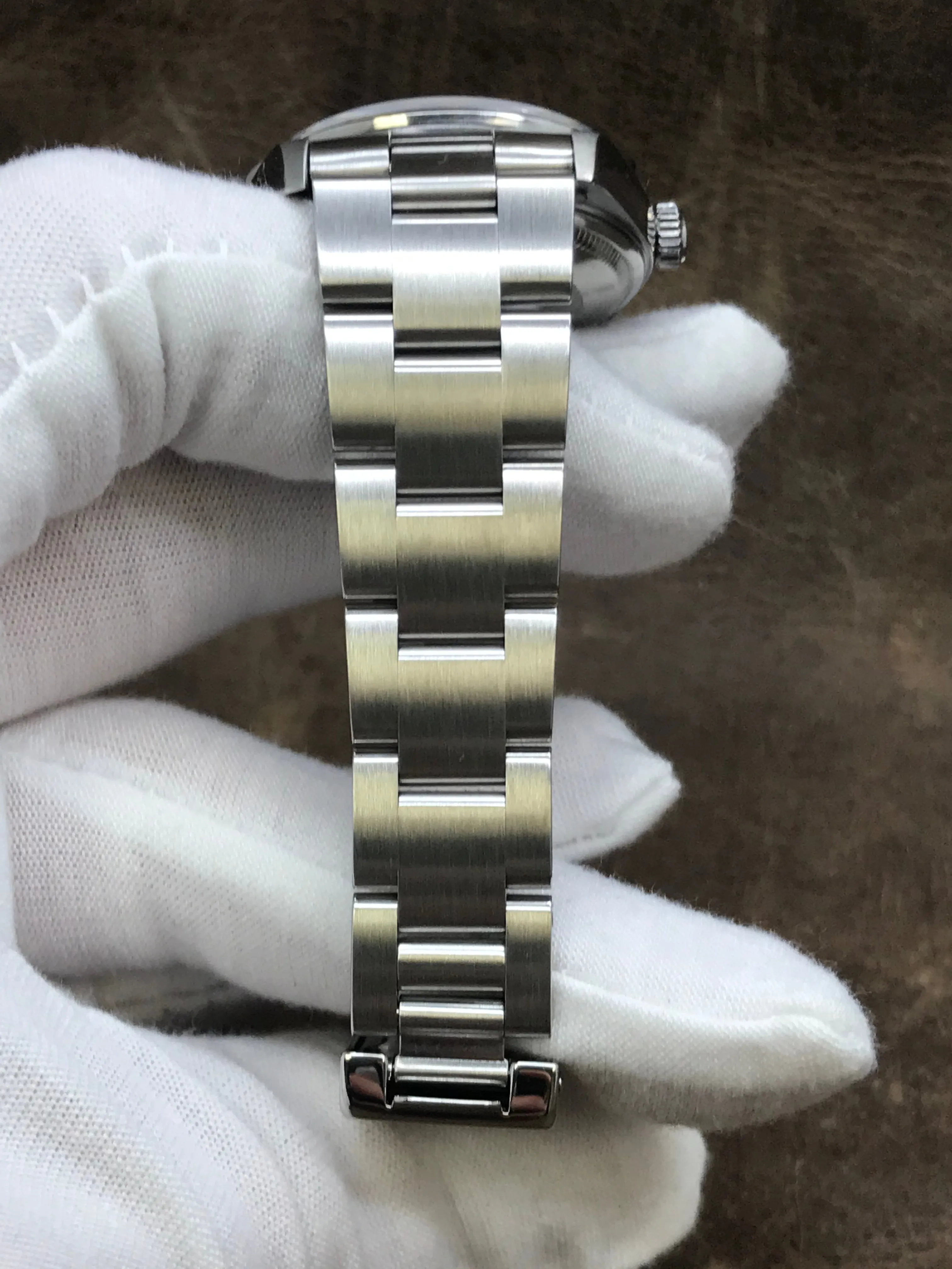 Rolex Air-King 14000 Silver Dial Automatic Watch