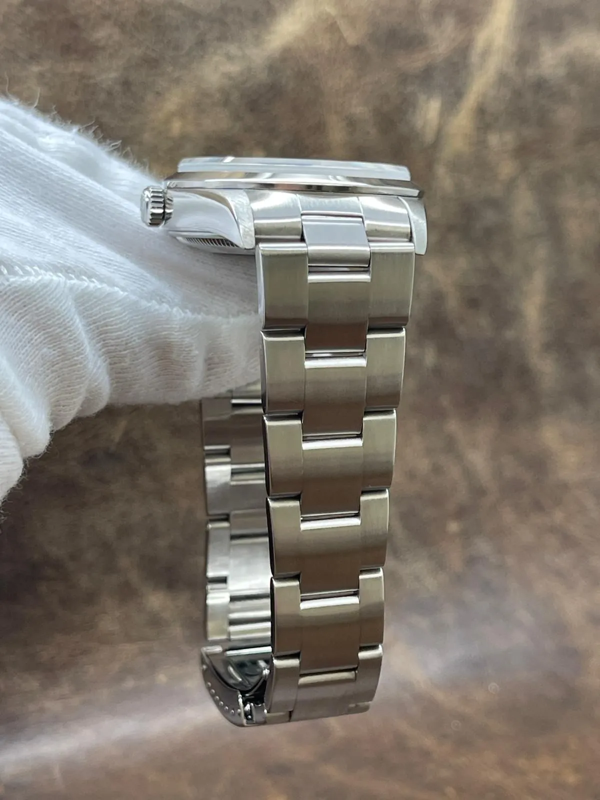 Rolex Air-King Precision 34mm 14000M Silver Dial Automatic Watch