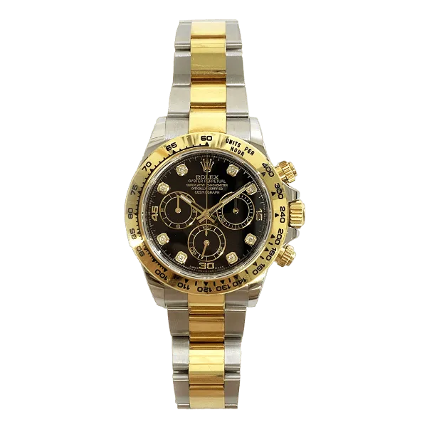 Rolex Cosmograph Daytona 116503 Black Diamond Dial Apr 2019