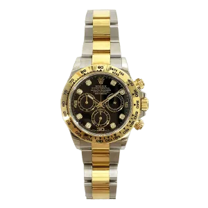 Rolex Cosmograph Daytona 116503 Black Diamond Dial Apr 2019