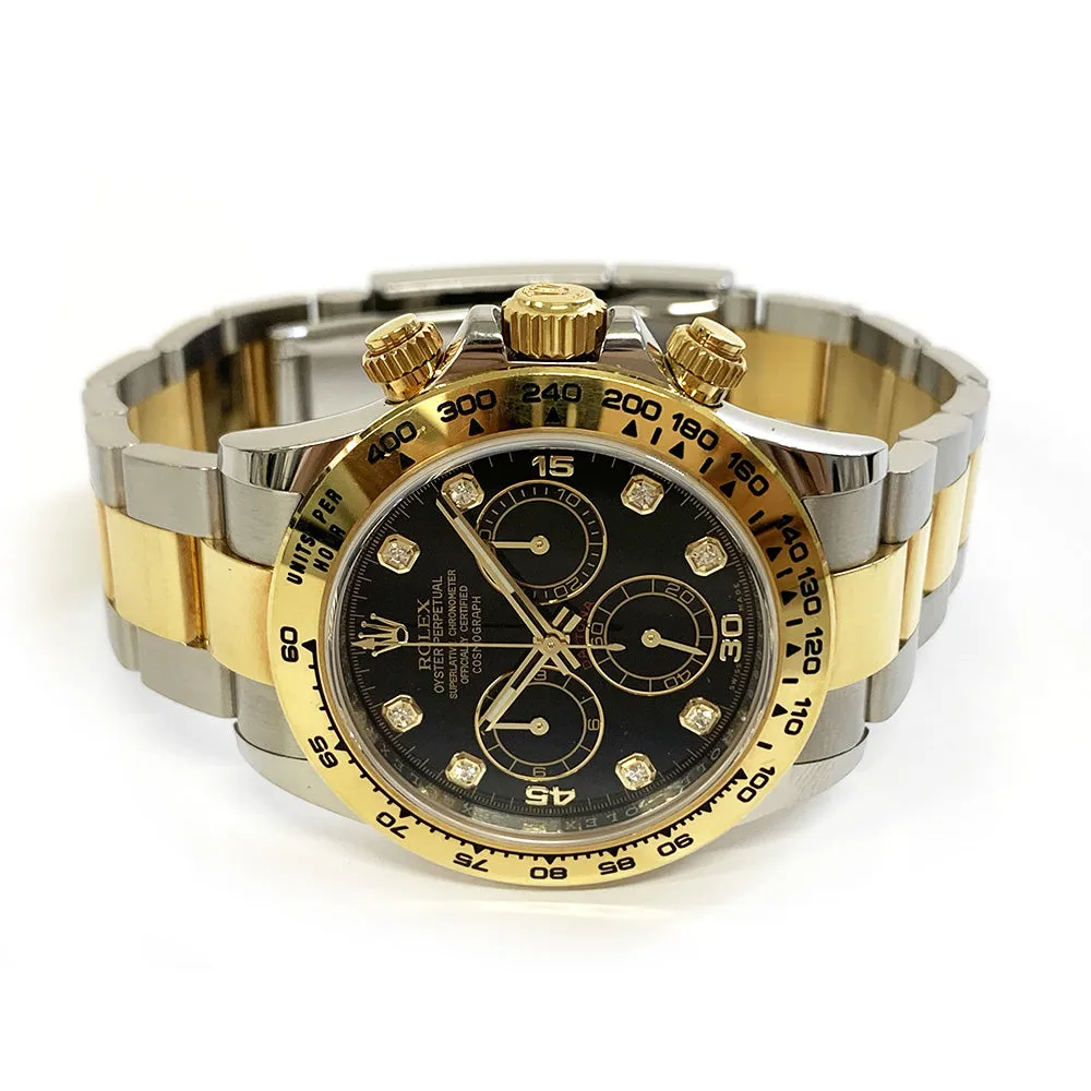 Rolex Cosmograph Daytona 116503 Black Diamond Dial Apr 2019