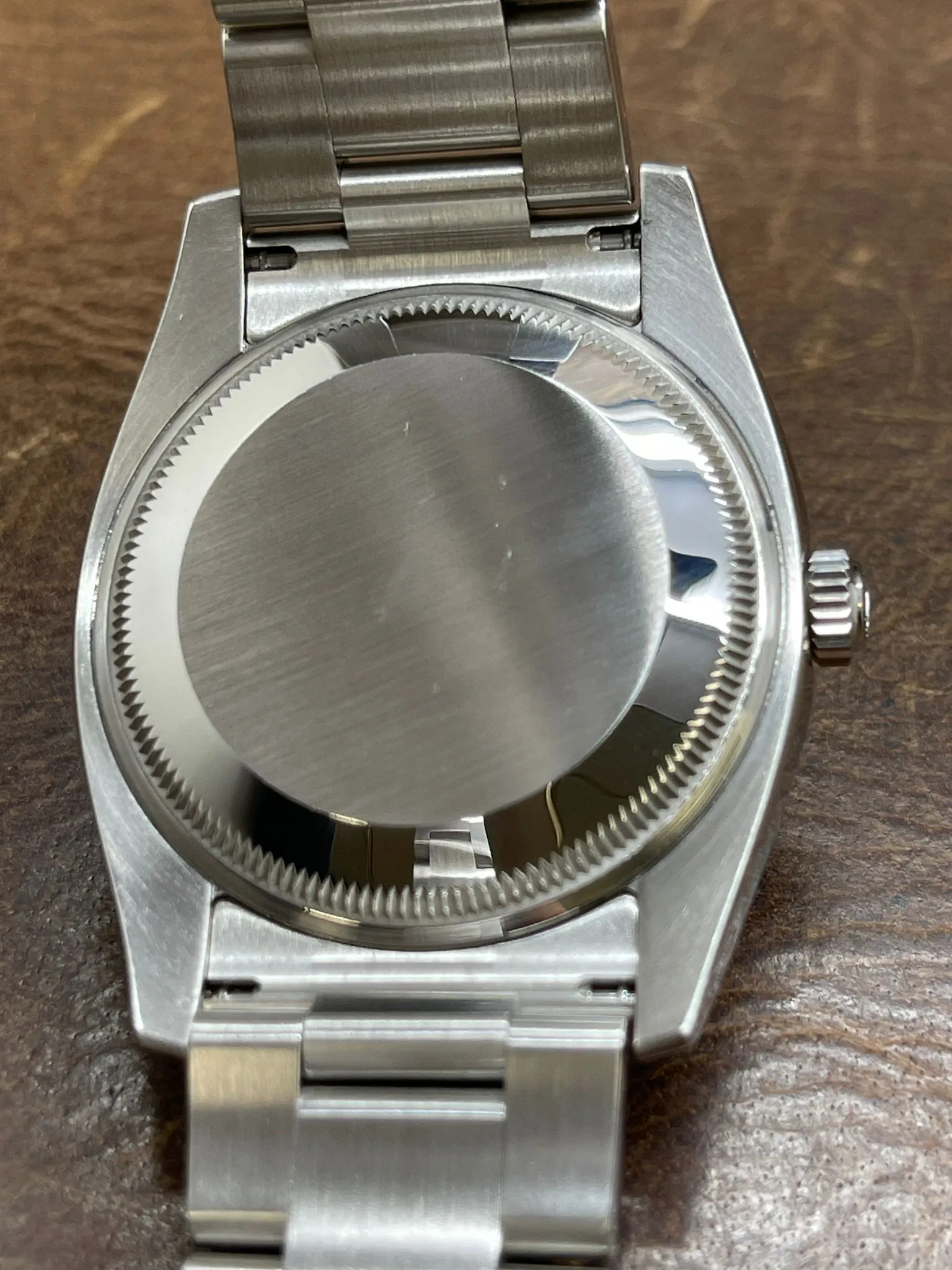 Rolex Date 34mm 115200 Salmon Dial Automatic Watch