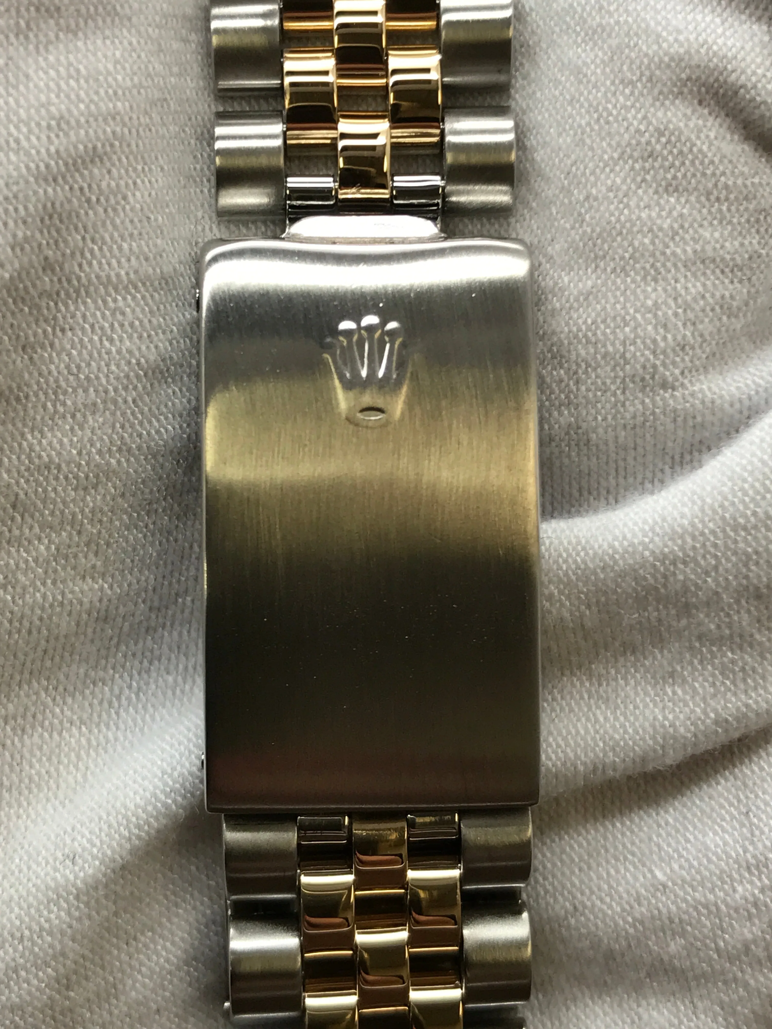 Rolex Date 34mm 15053 Custom MOP Diamond Dial Automatic Watch