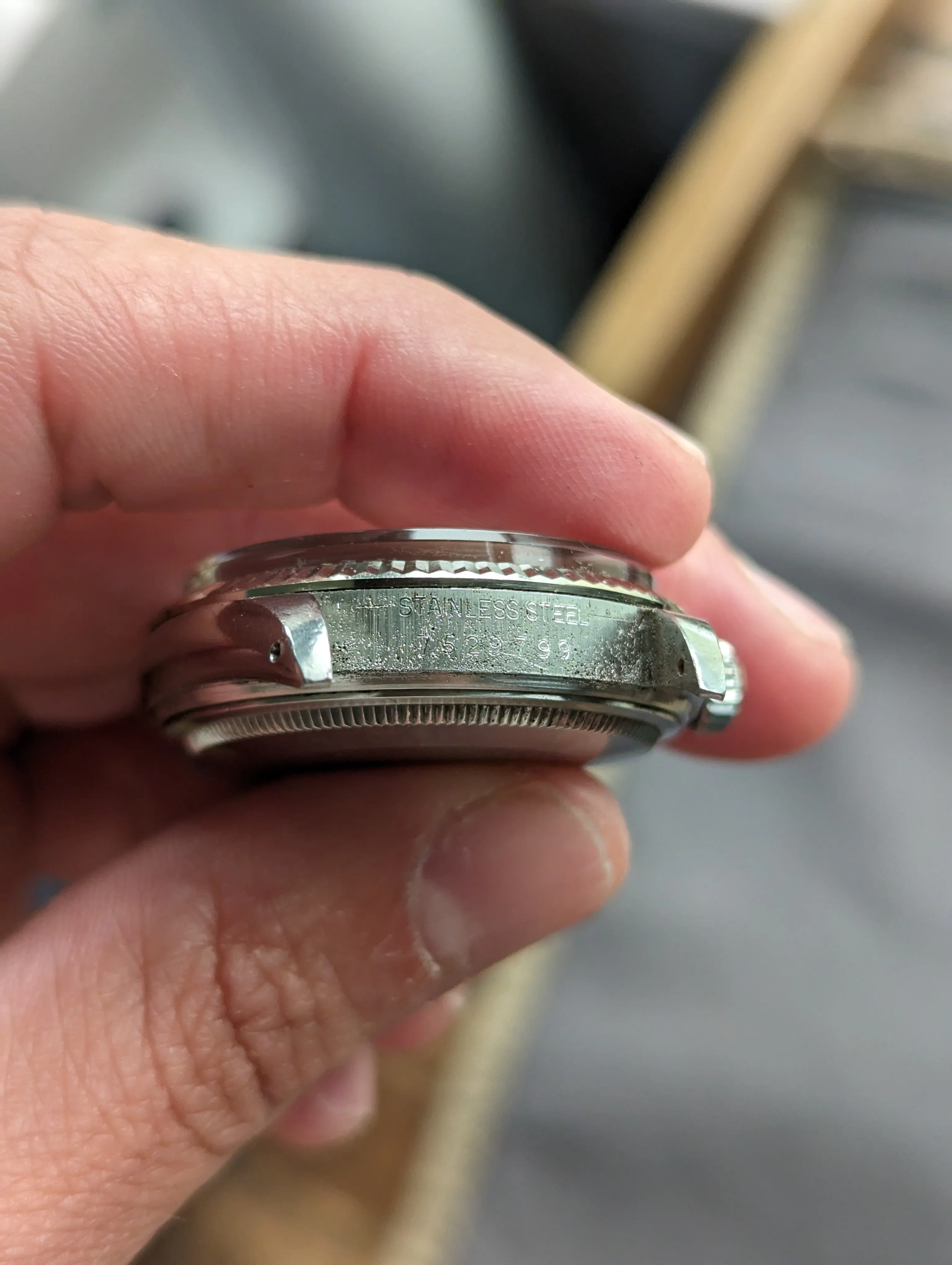 Rolex Datejust 16014 - Pumpkin Linen