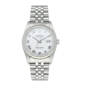 Rolex Datejust 16234 Men Watch Box Papers
