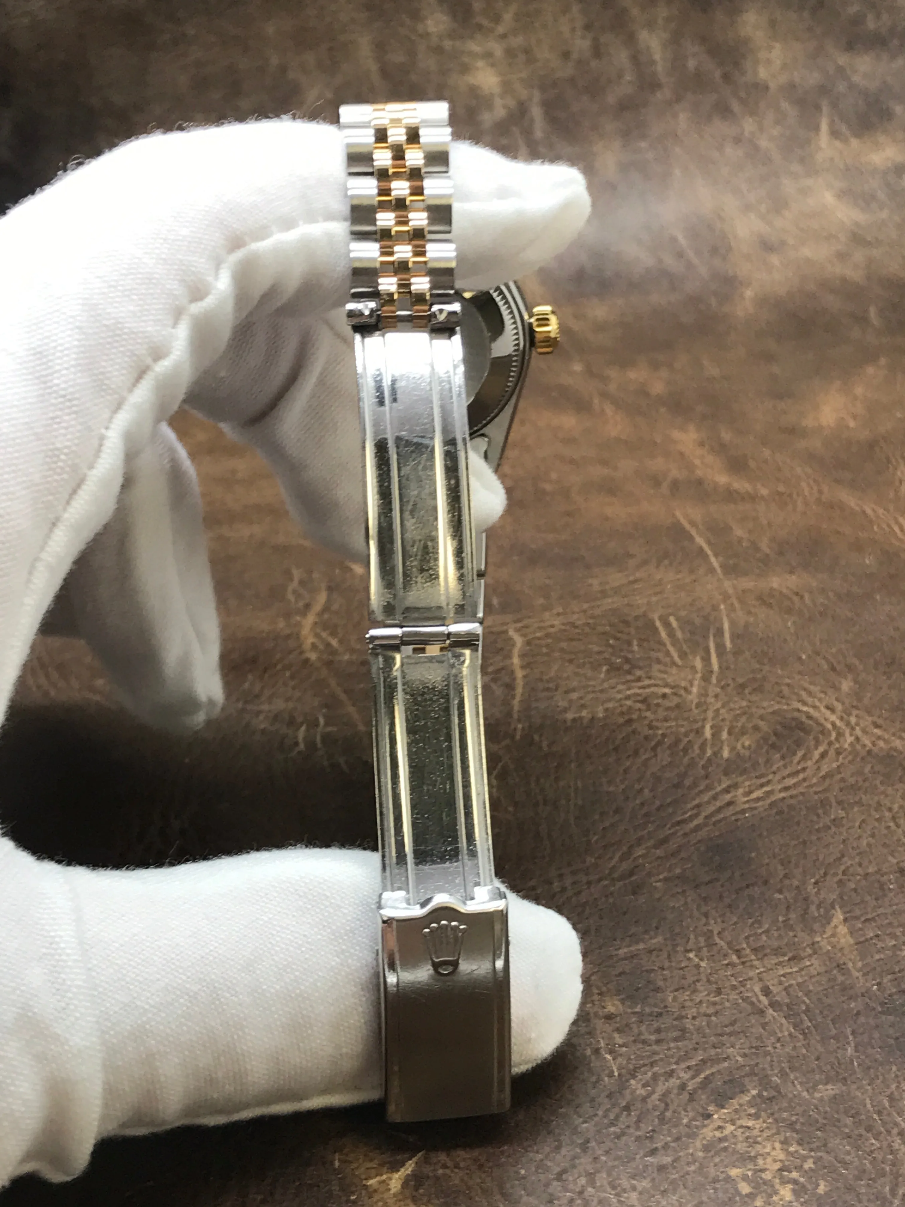 Rolex Datejust 26mm 6917 Custom MOP Diamond Dial Automatic Women's Watch