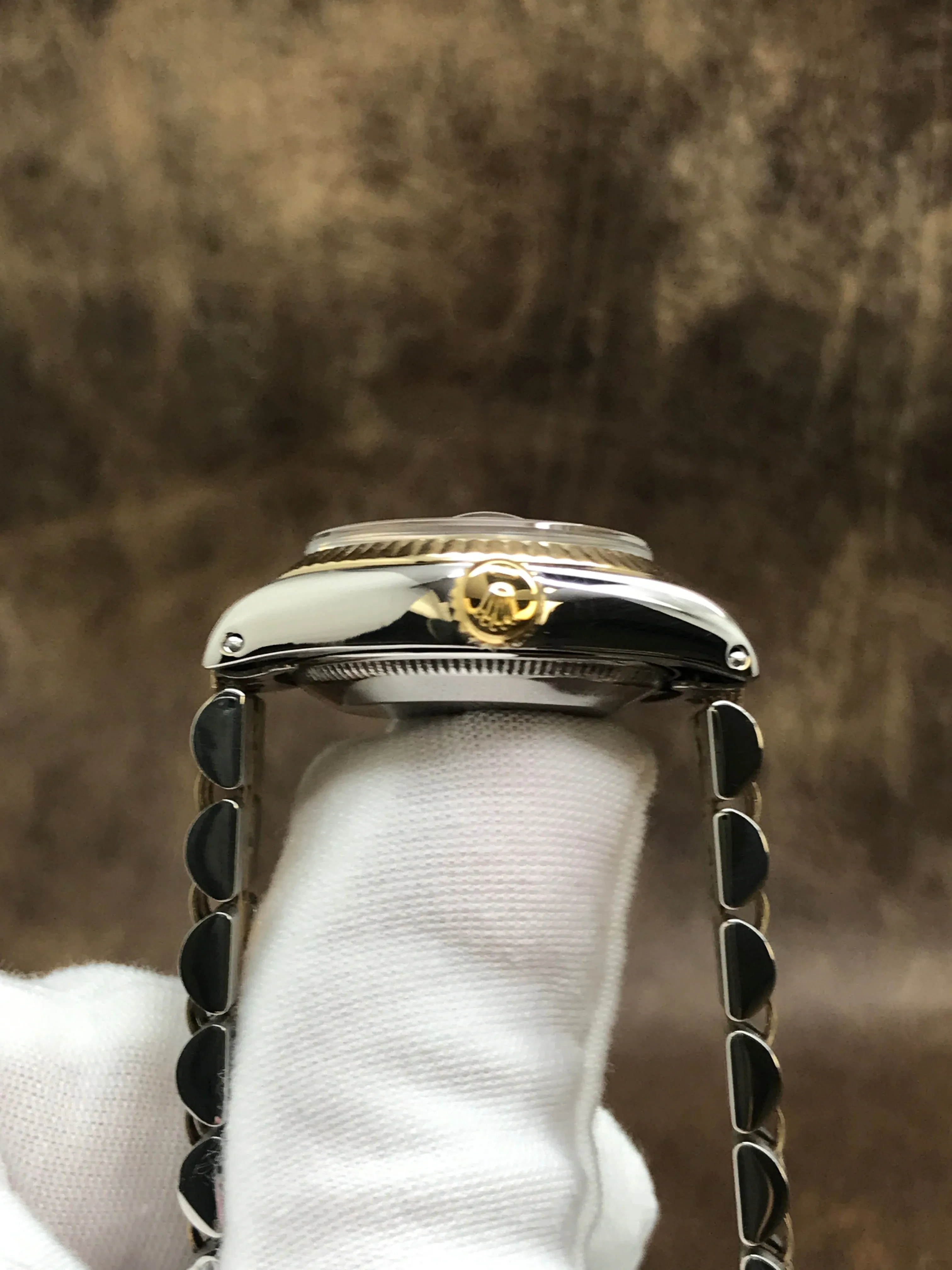 Rolex Datejust 26mm 6917 Custom MOP Diamond Dial Automatic Women's Watch
