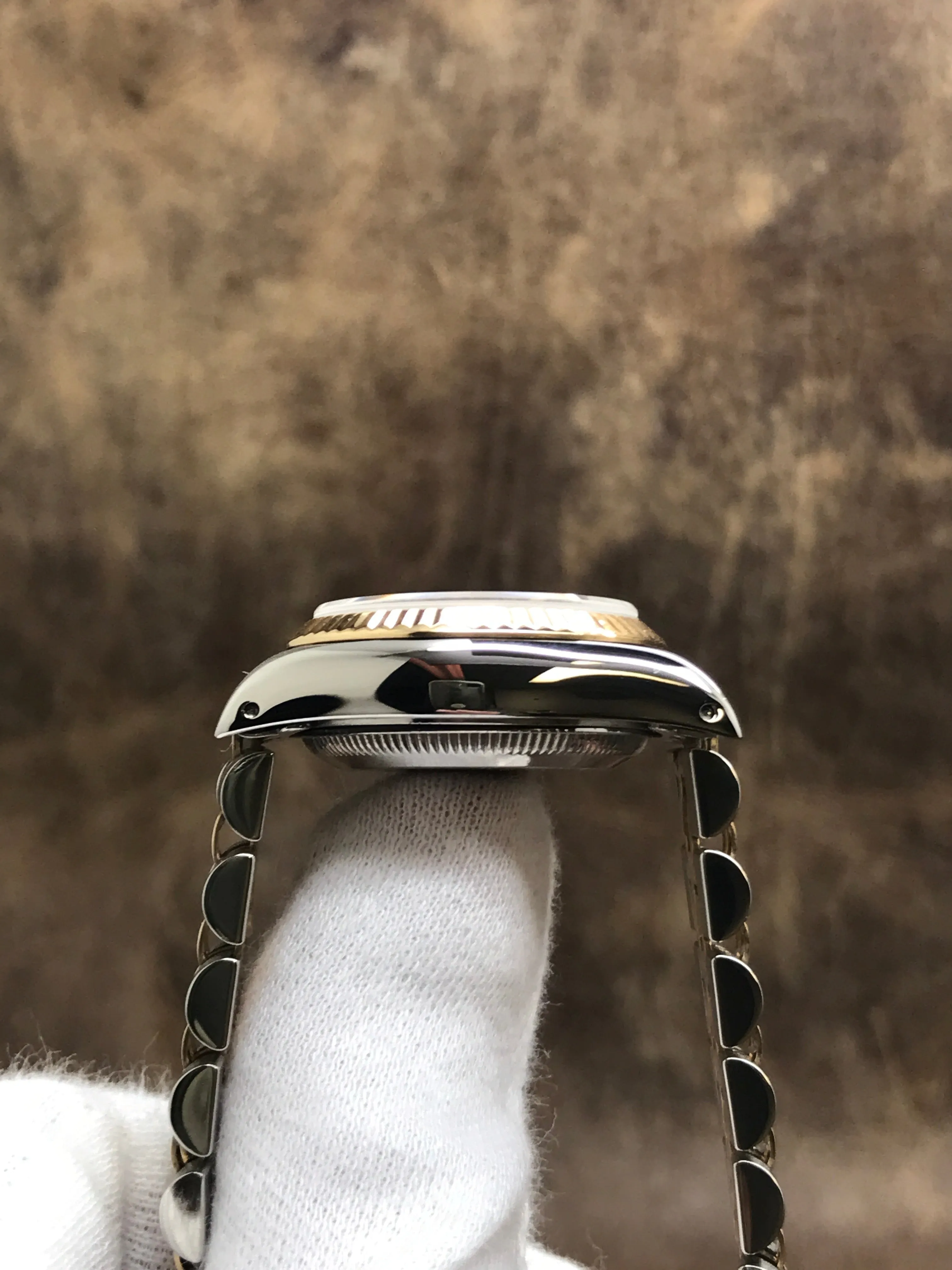 Rolex Datejust 26mm 69173 Custom MOP Diamond Dial Automatic Women's Watch