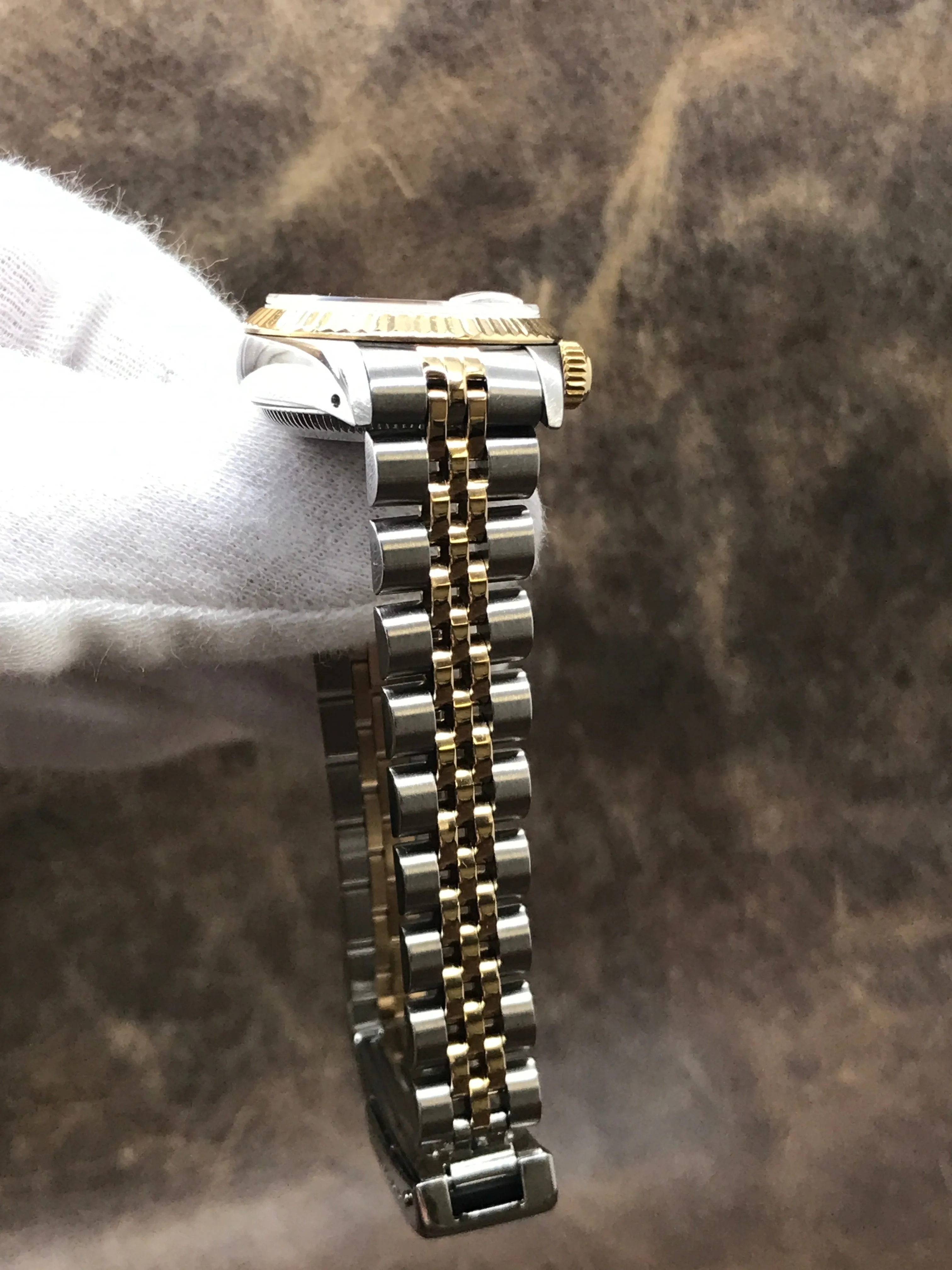 Rolex Datejust 26mm 69173 Custom MOP Diamond Dial Automatic Women's Watch