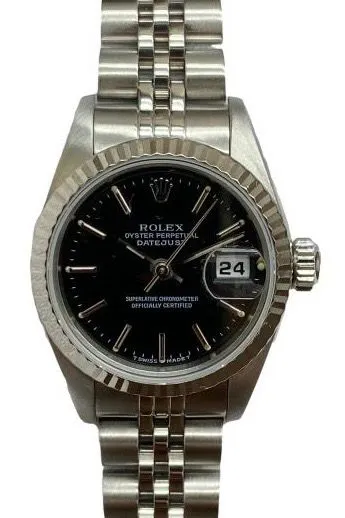 Rolex Datejust 26mm 69174 Black Dial Automatic Women's Watch