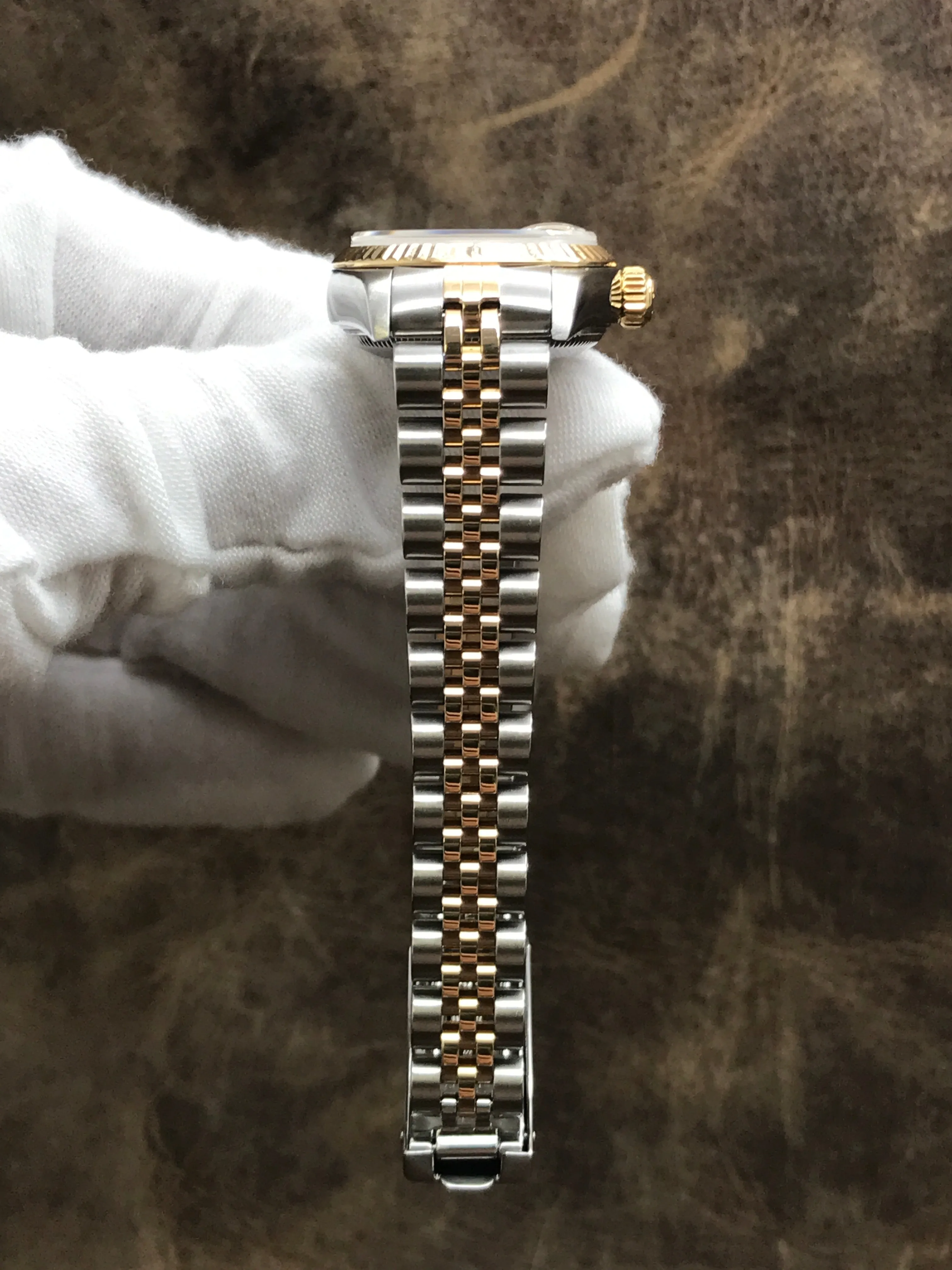 Rolex Datejust 26mm 79173 Jubilee Champagne Diamond Dial Automatic Women's Watch