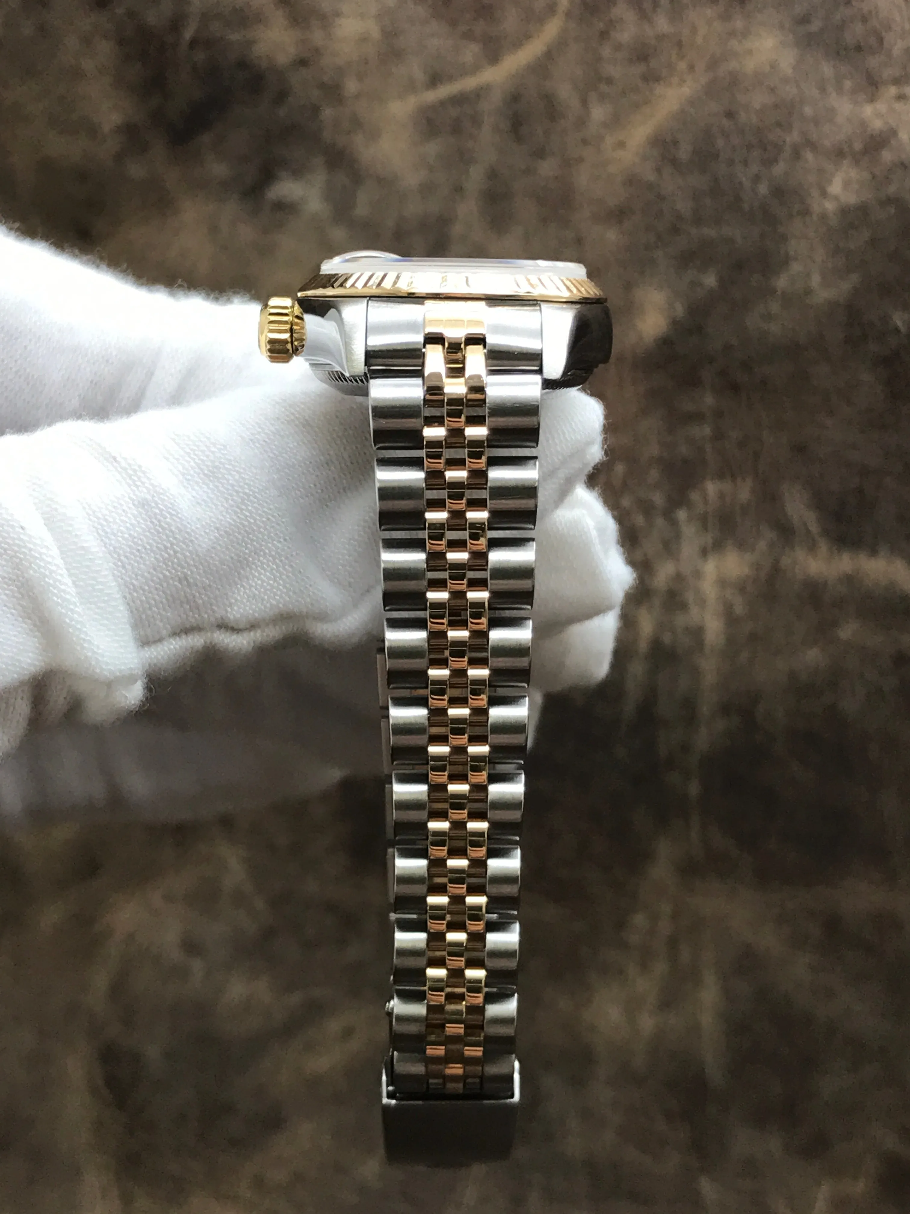 Rolex Datejust 26mm 79173 Jubilee Champagne Diamond Dial Automatic Women's Watch