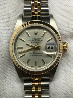 Rolex Datejust 26mm 79173 Silver Dial Automatic Women's Watch