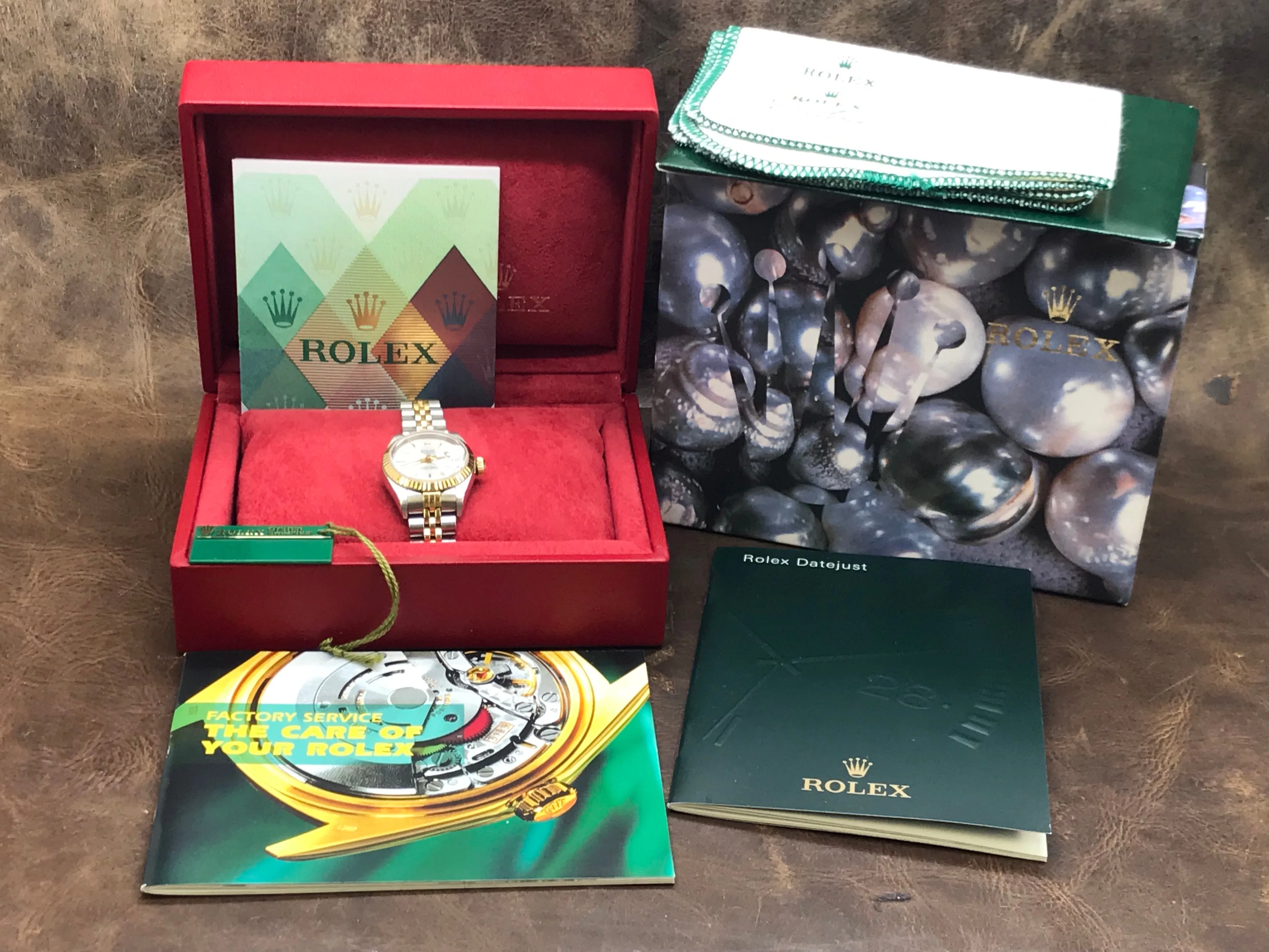 Rolex Datejust 26mm 79173 Silver Dial Automatic Women's Watch