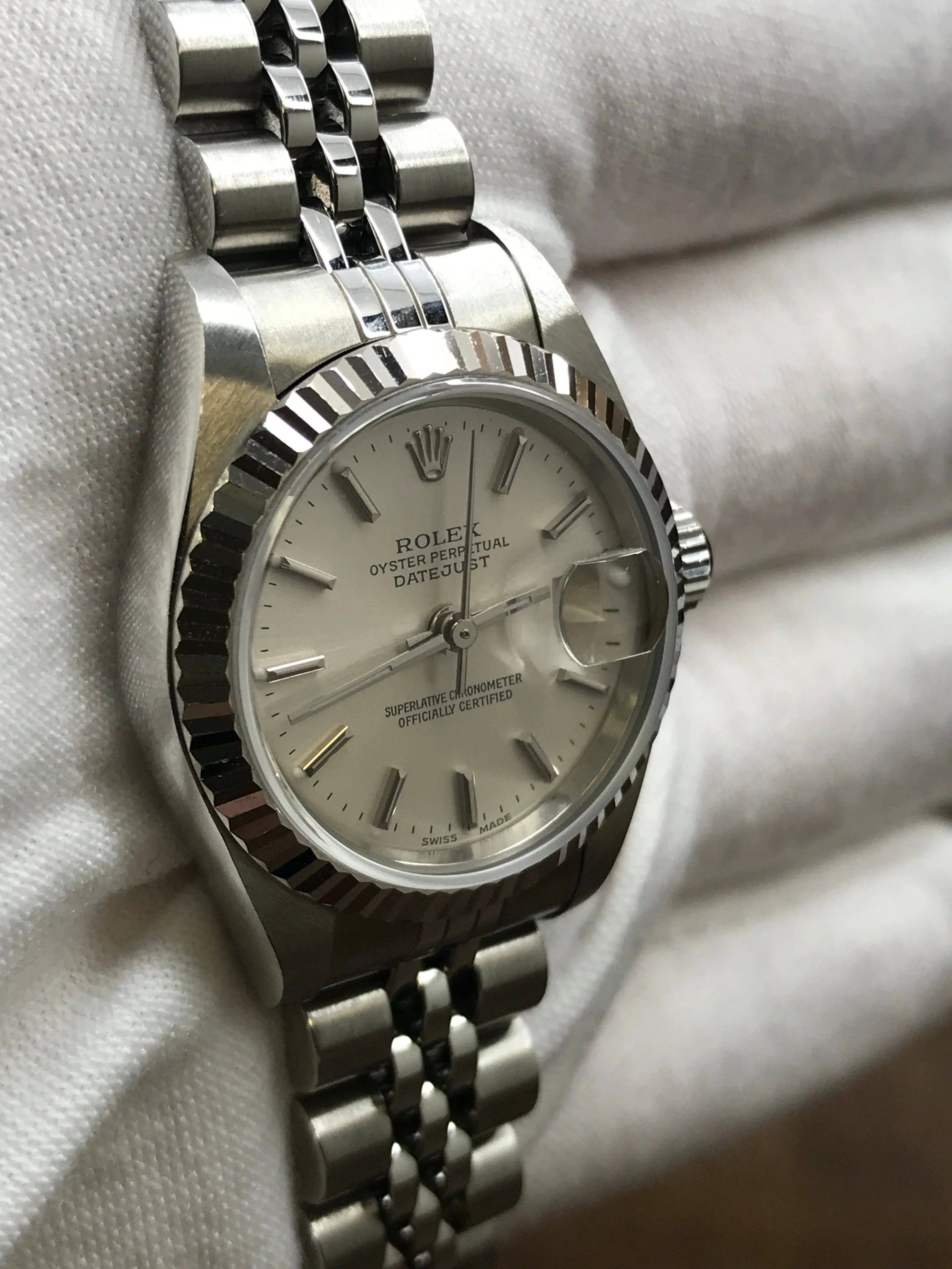 Rolex Datejust 26mm 79174 Silver Dial Automatic Women's Watch