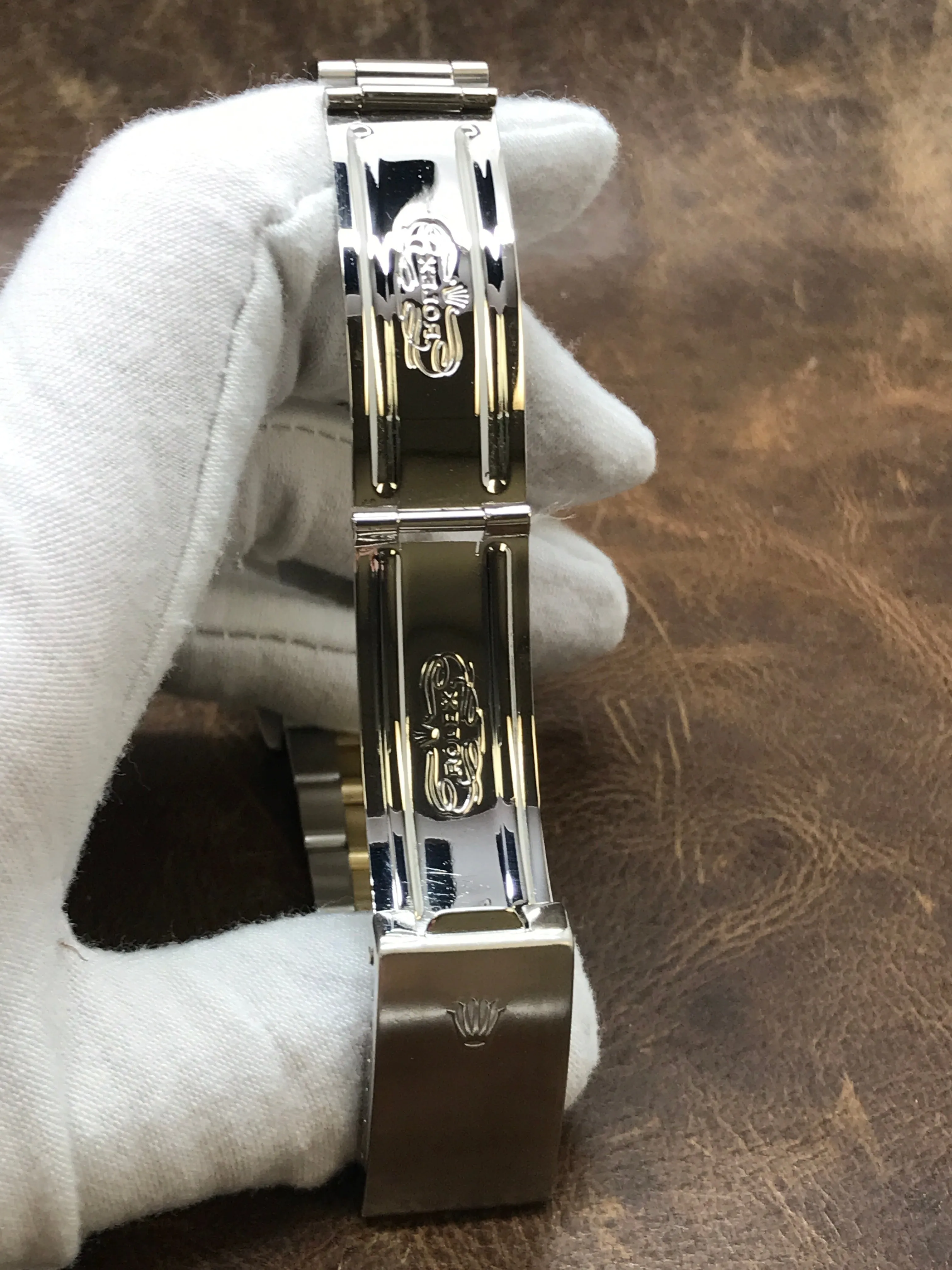 Rolex Datejust 36mm 16013 Champagne Buckley Dial Automatic Watch