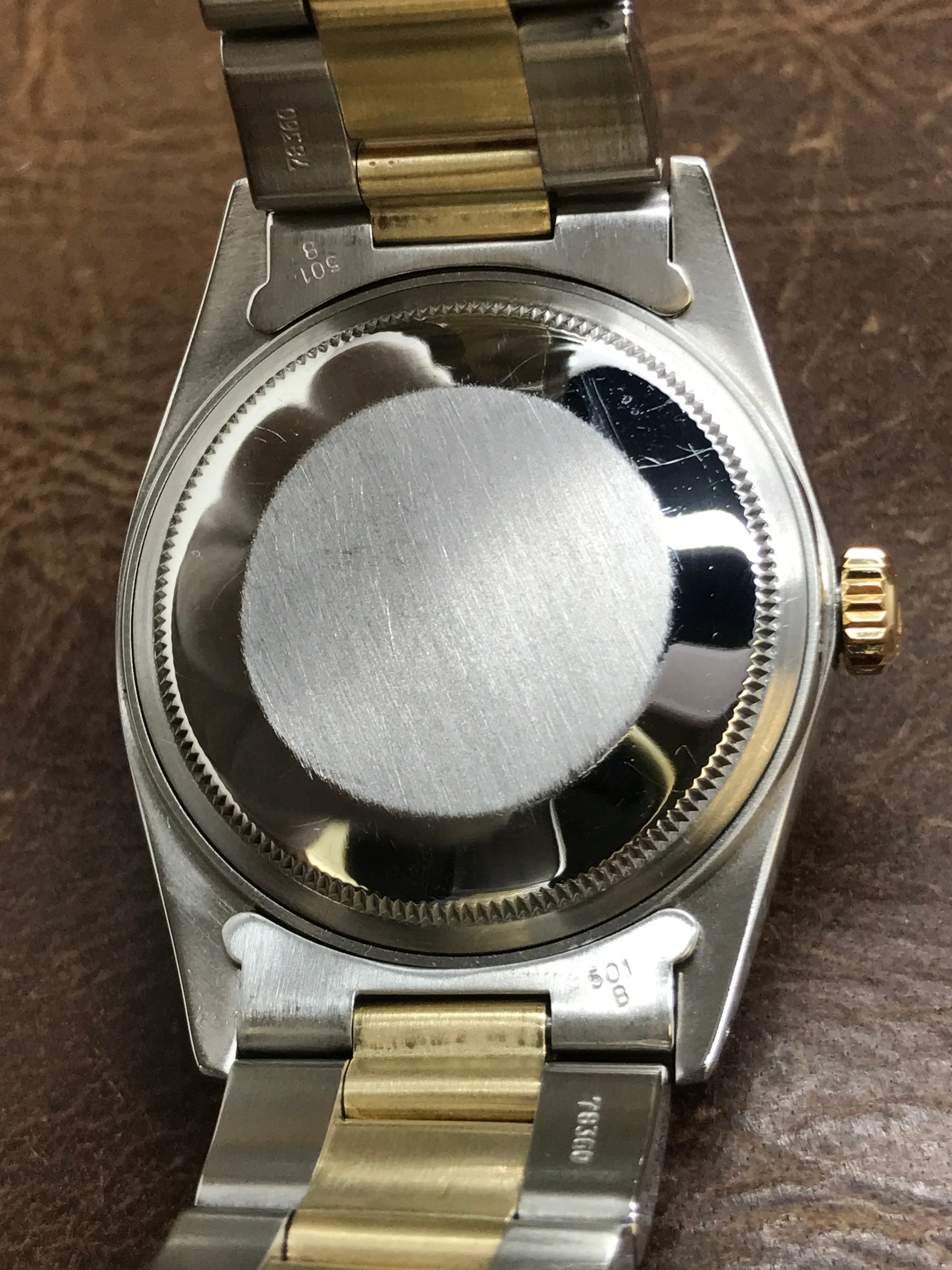 Rolex Datejust 36mm 16013 Champagne Buckley Dial Automatic Watch