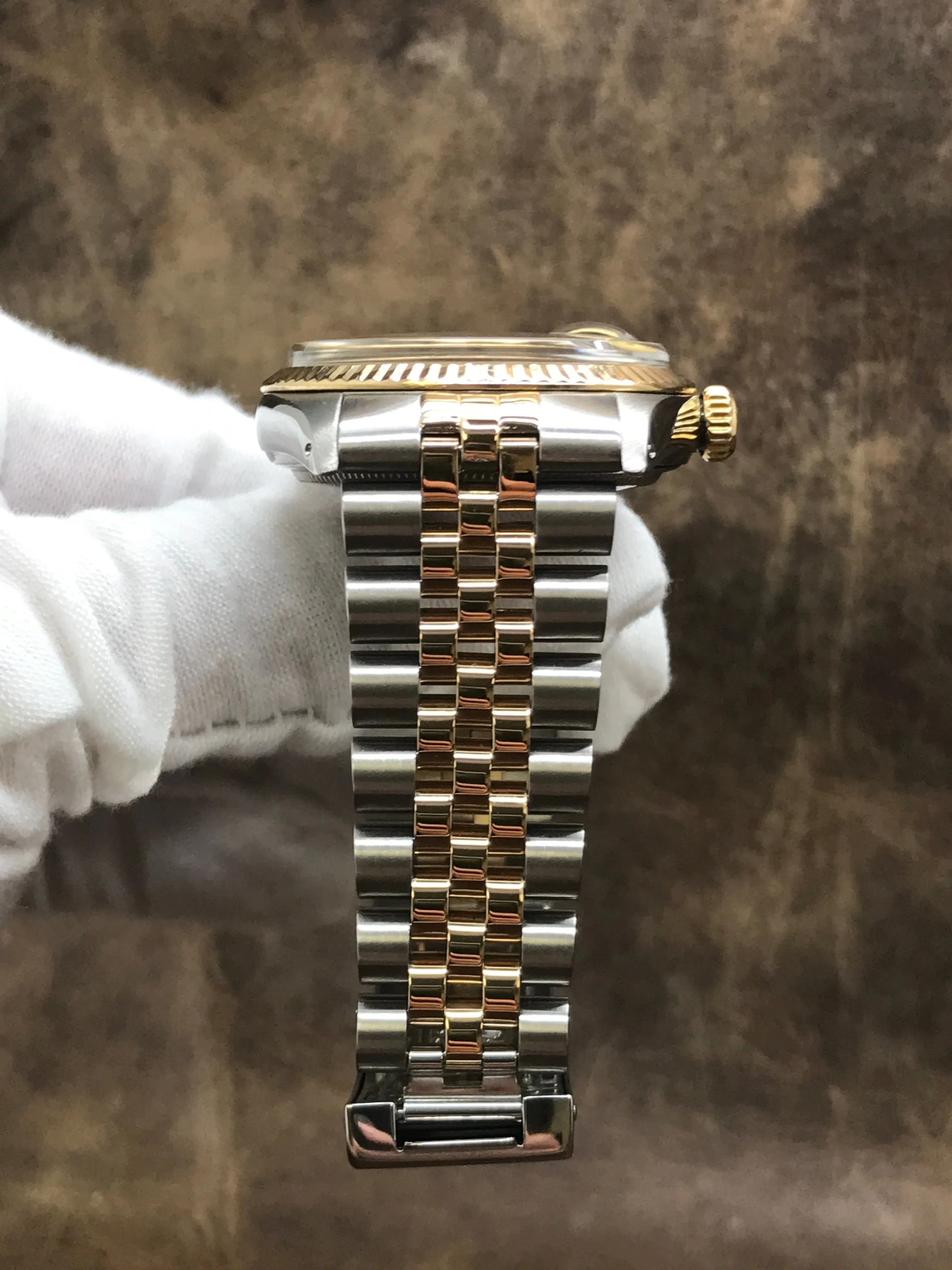 Rolex Datejust 36mm 16013 Champagne Dial Automatic Watch