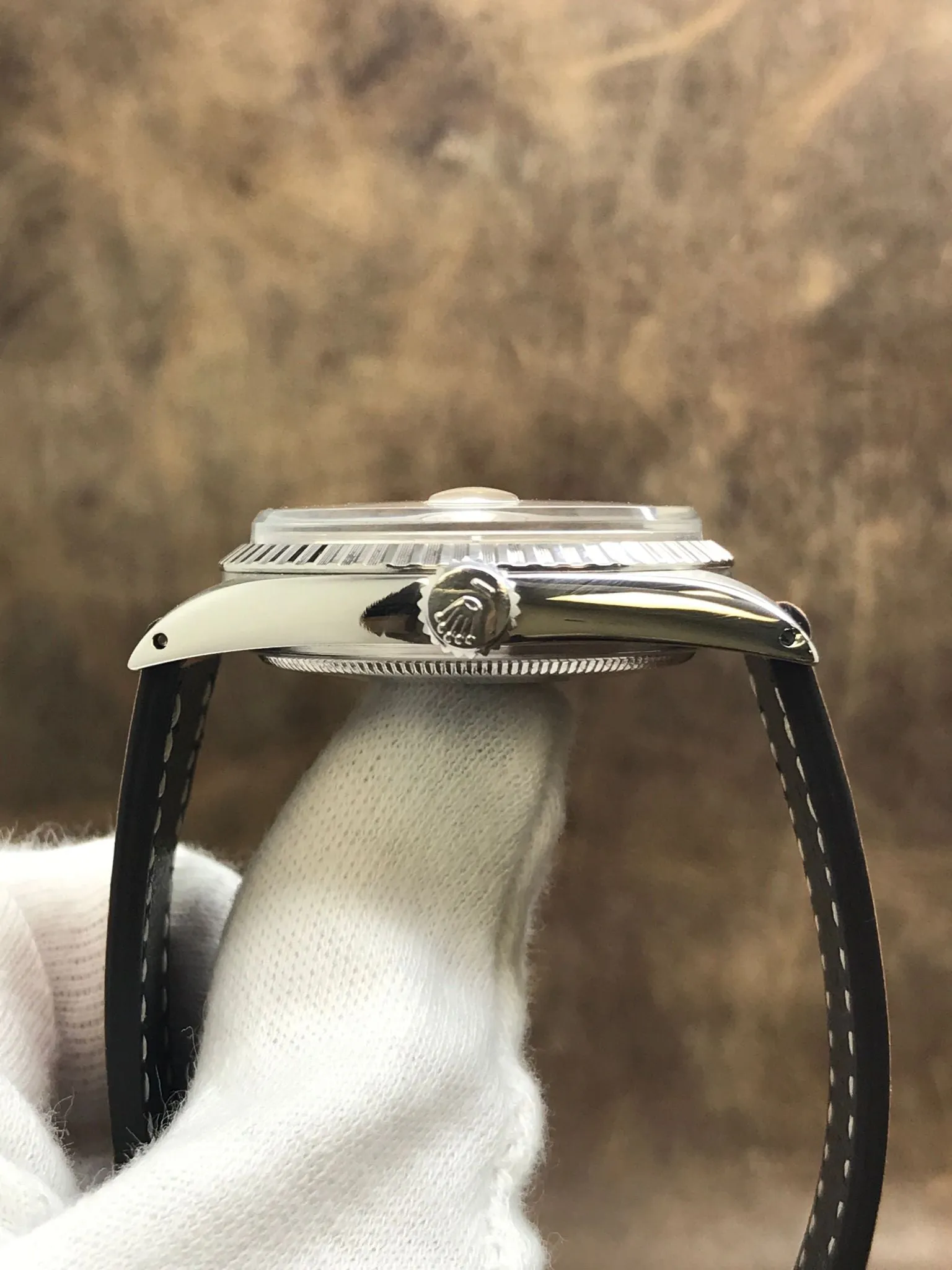 Rolex Datejust 36mm 1603 Silver Dial Automatic Watch