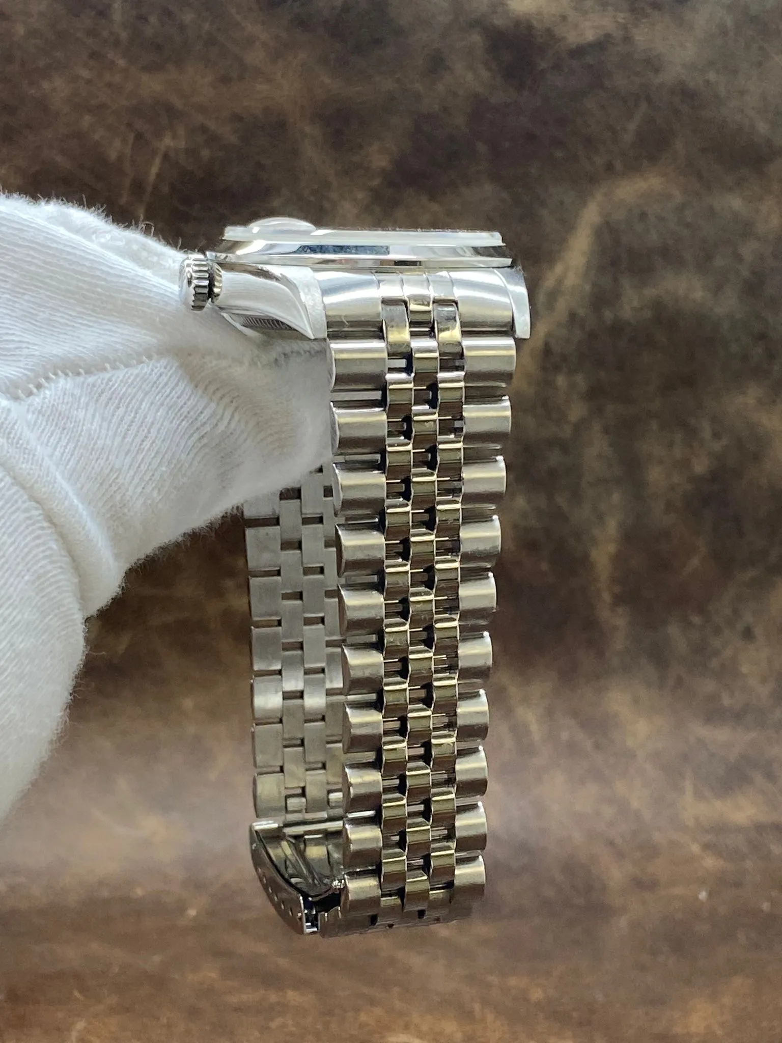 Rolex Datejust 36mm 16200 Salmon Roman Dial Automatic Watch