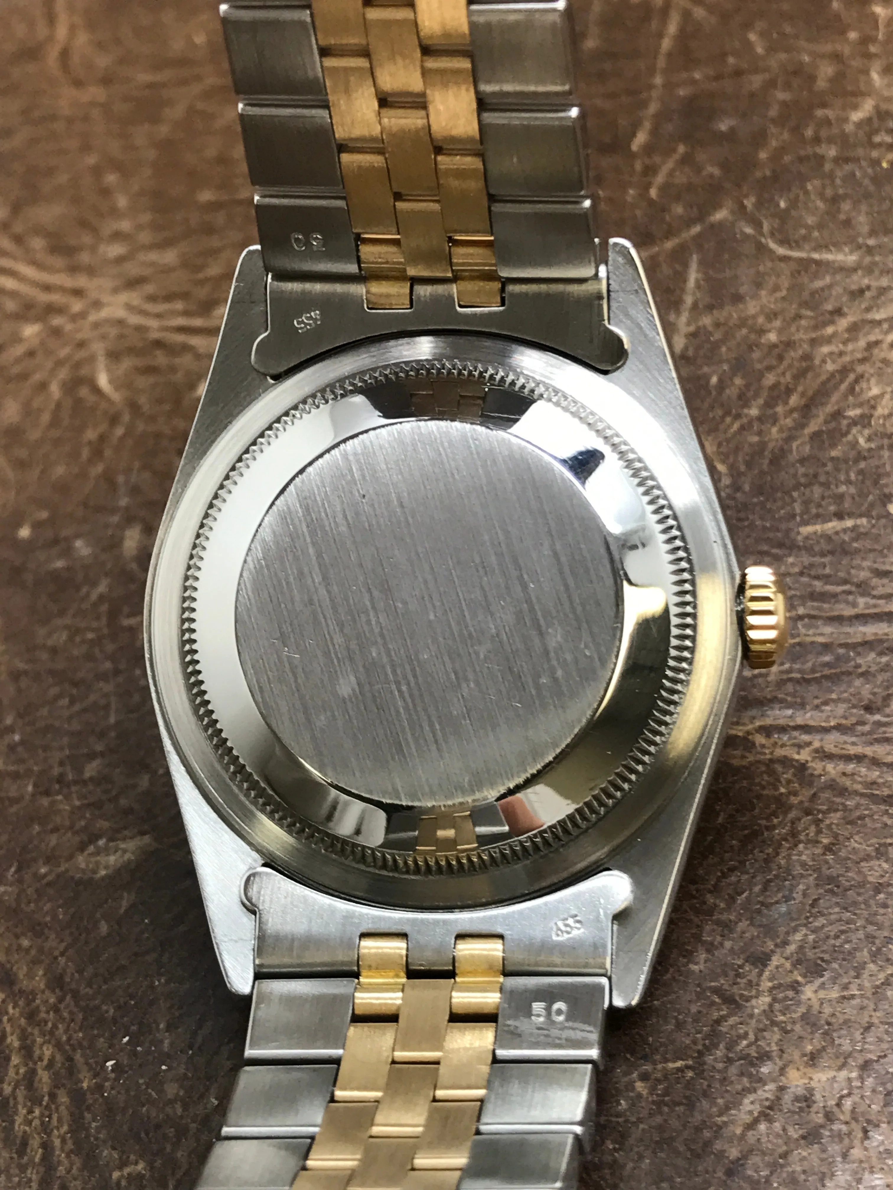 Rolex Datejust 36mm 16233 Champagne Dial Automatic Watch