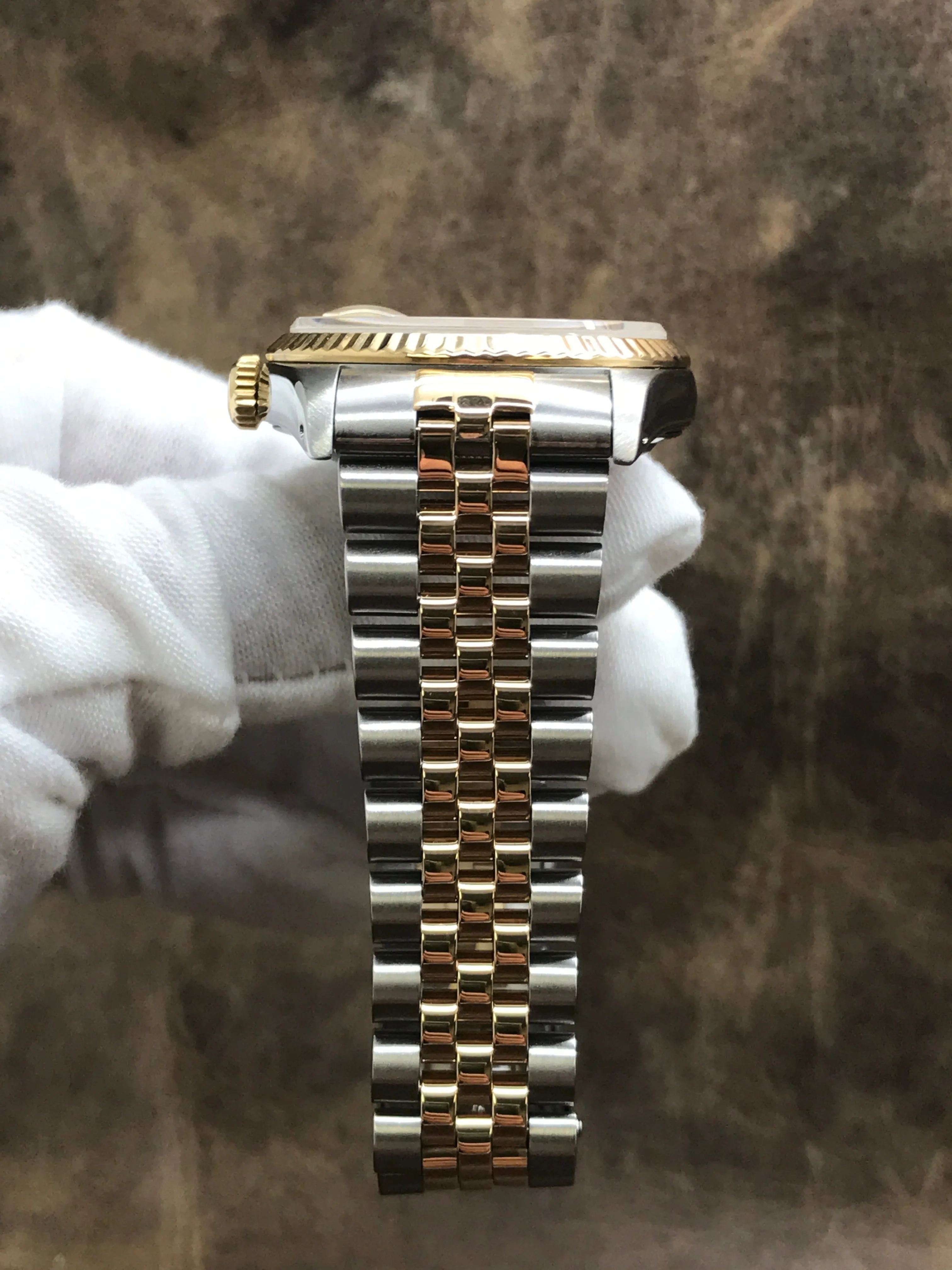 Rolex Datejust 36mm 16233 Champagne Dial Automatic Watch