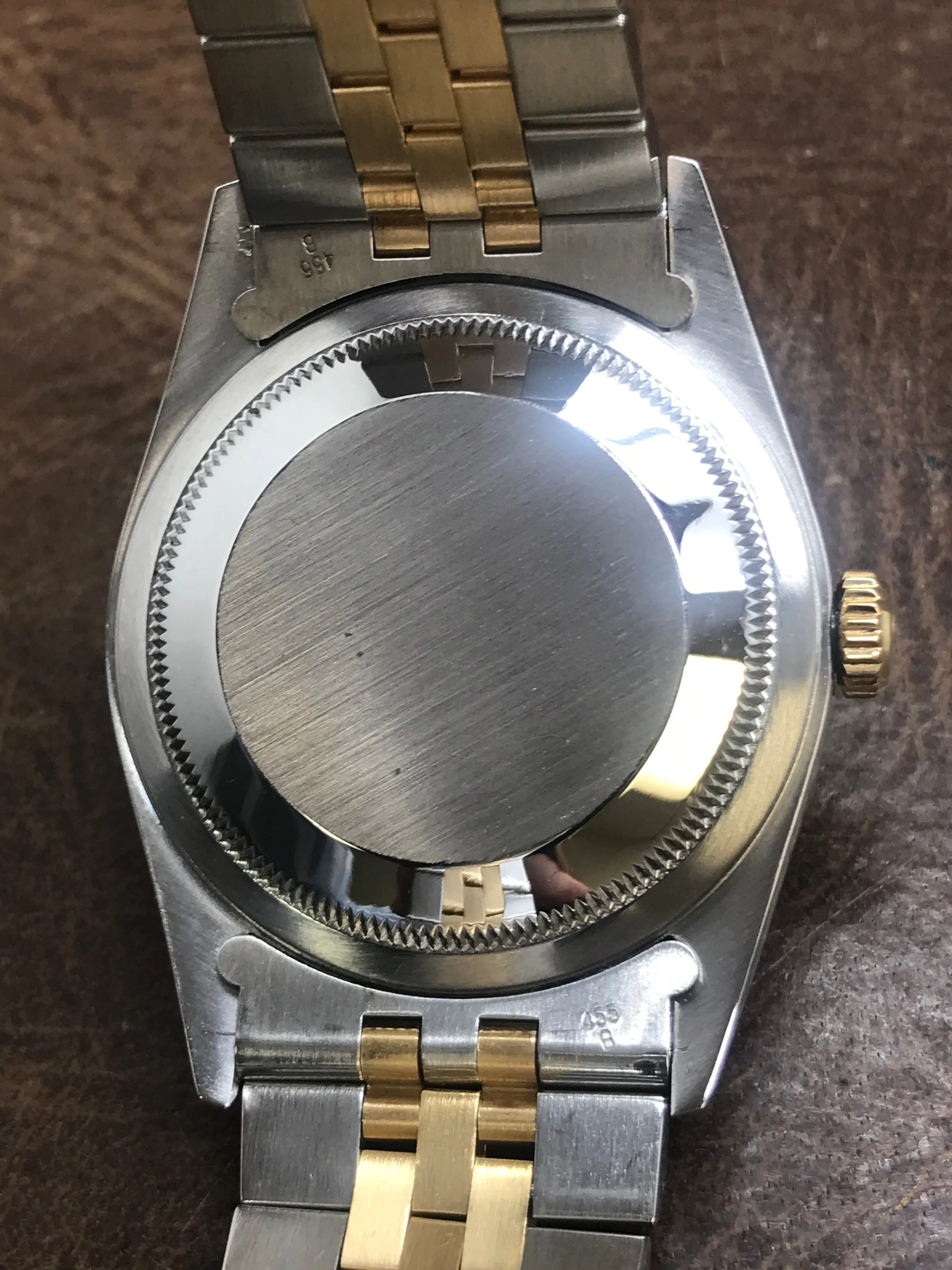 Rolex Datejust 36mm 16233 Champagne Diamond Dial Automatic Watch
