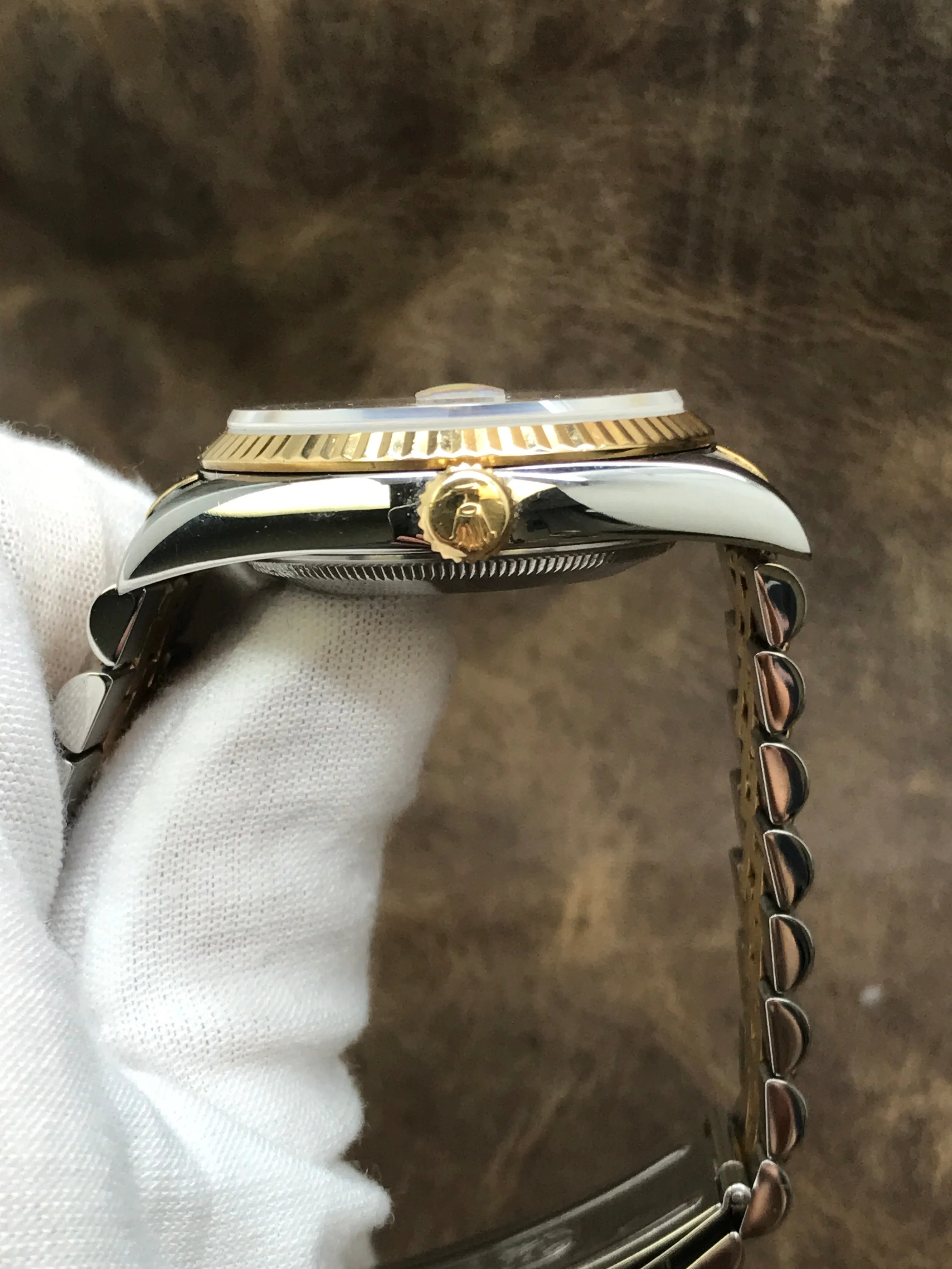 Rolex Datejust 36mm 16233 White Dial Automatic Watch