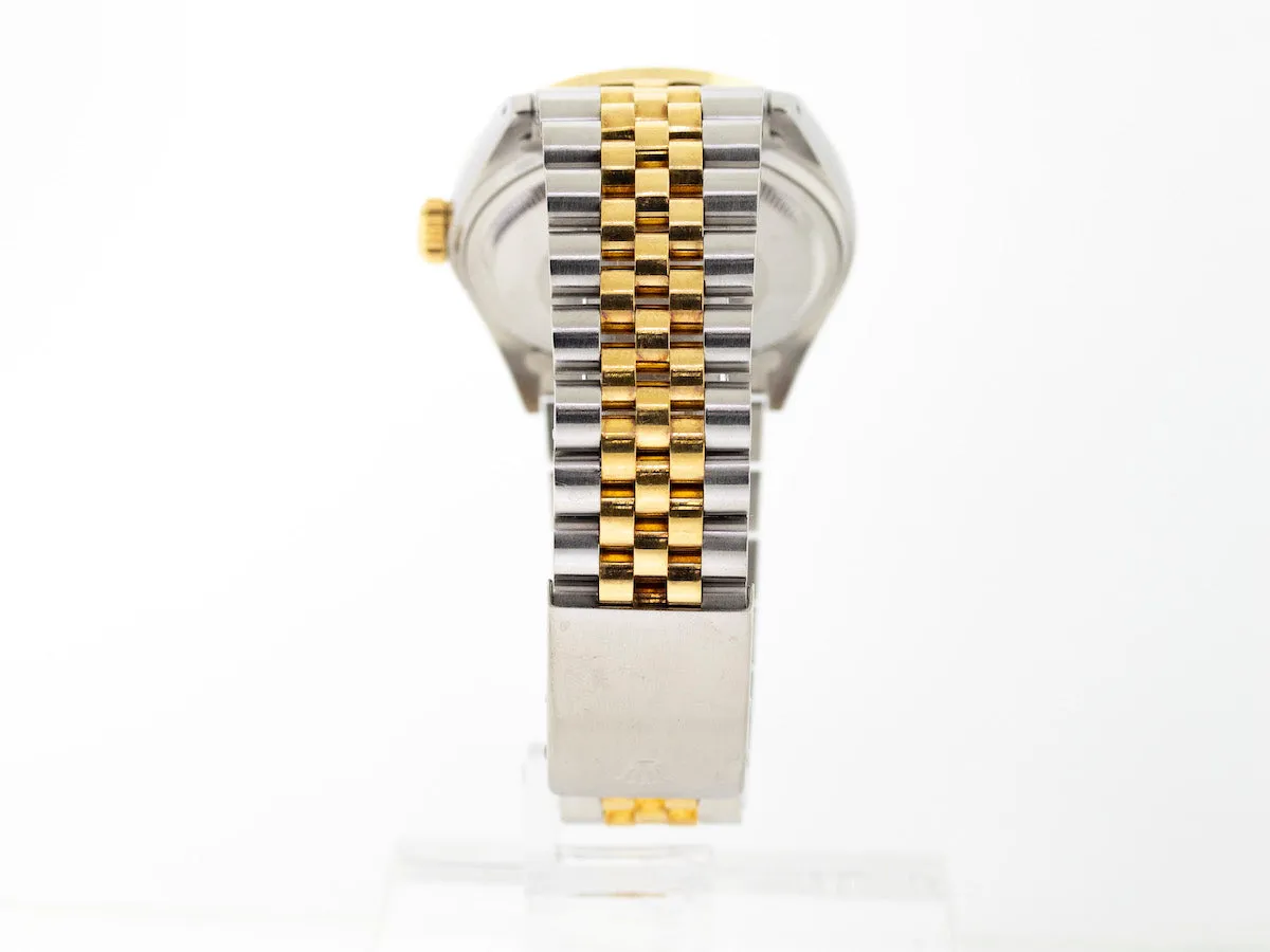 Rolex Datejust 36mm Yellow Gold & Steel Champagne Diamond Dial & Bezel 16013