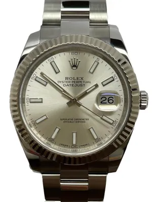 Rolex Datejust 41 126334 Silver Dial Automatic Men's Watch