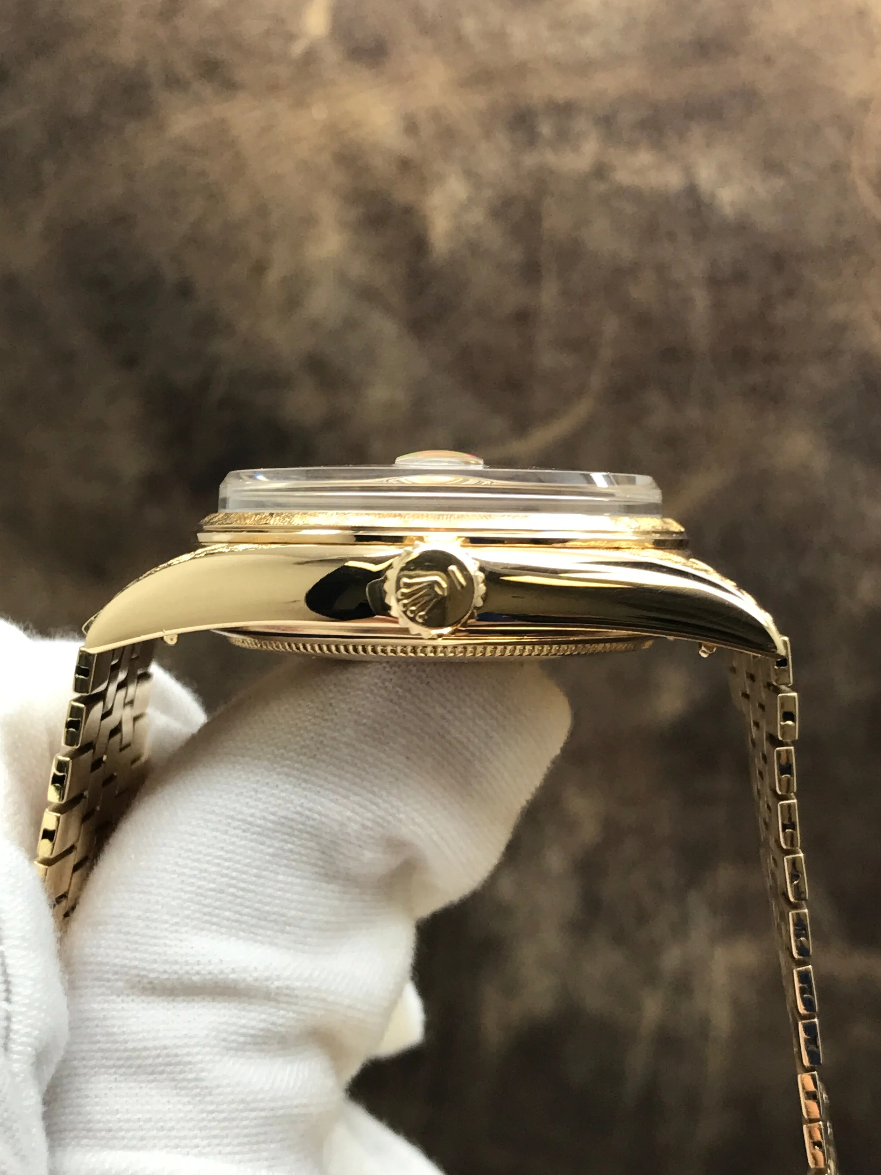 Rolex Day Date Florentine 1806 Silver Dial Automatic Watch
