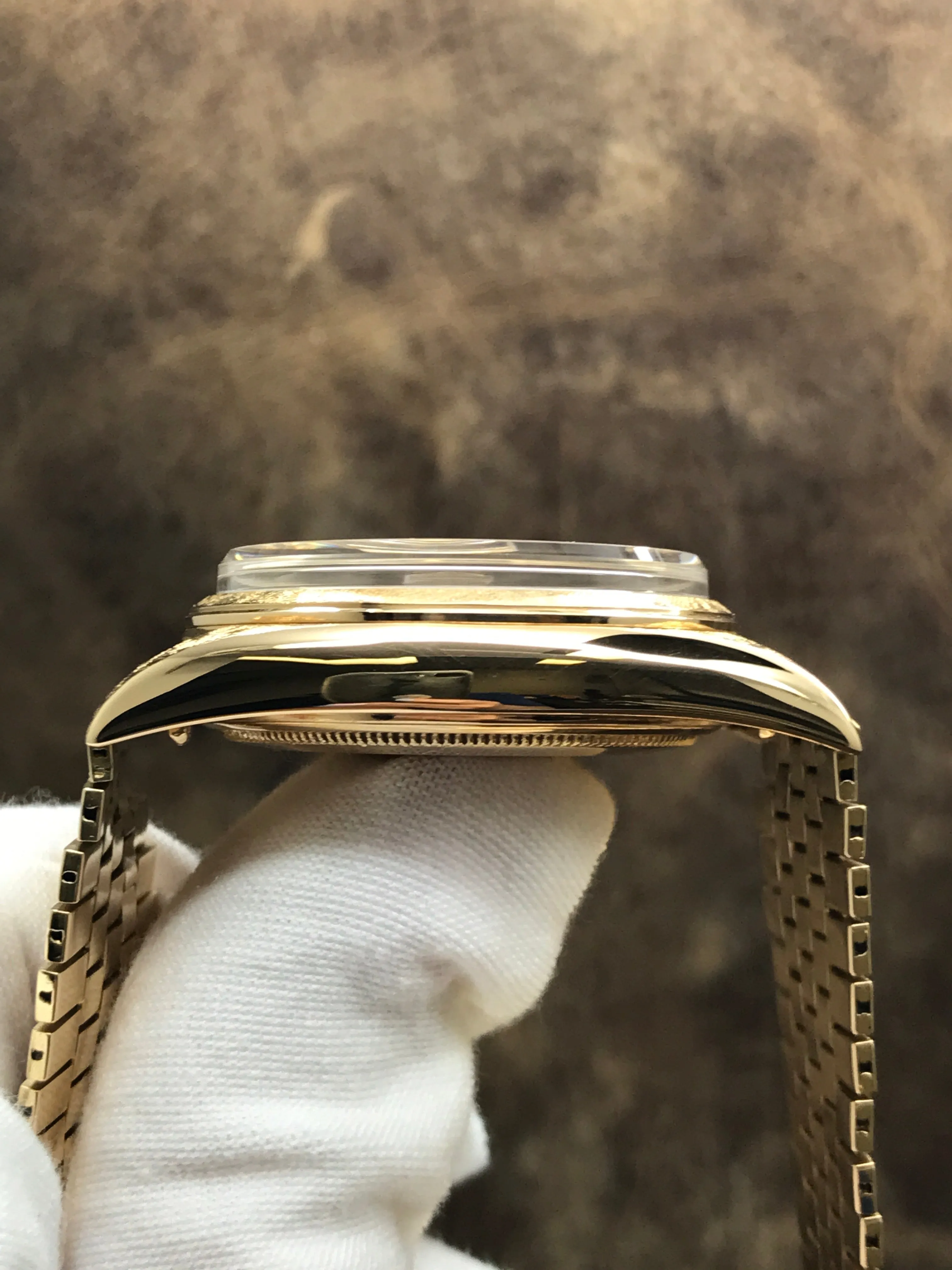 Rolex Day Date Florentine 1806 Silver Dial Automatic Watch