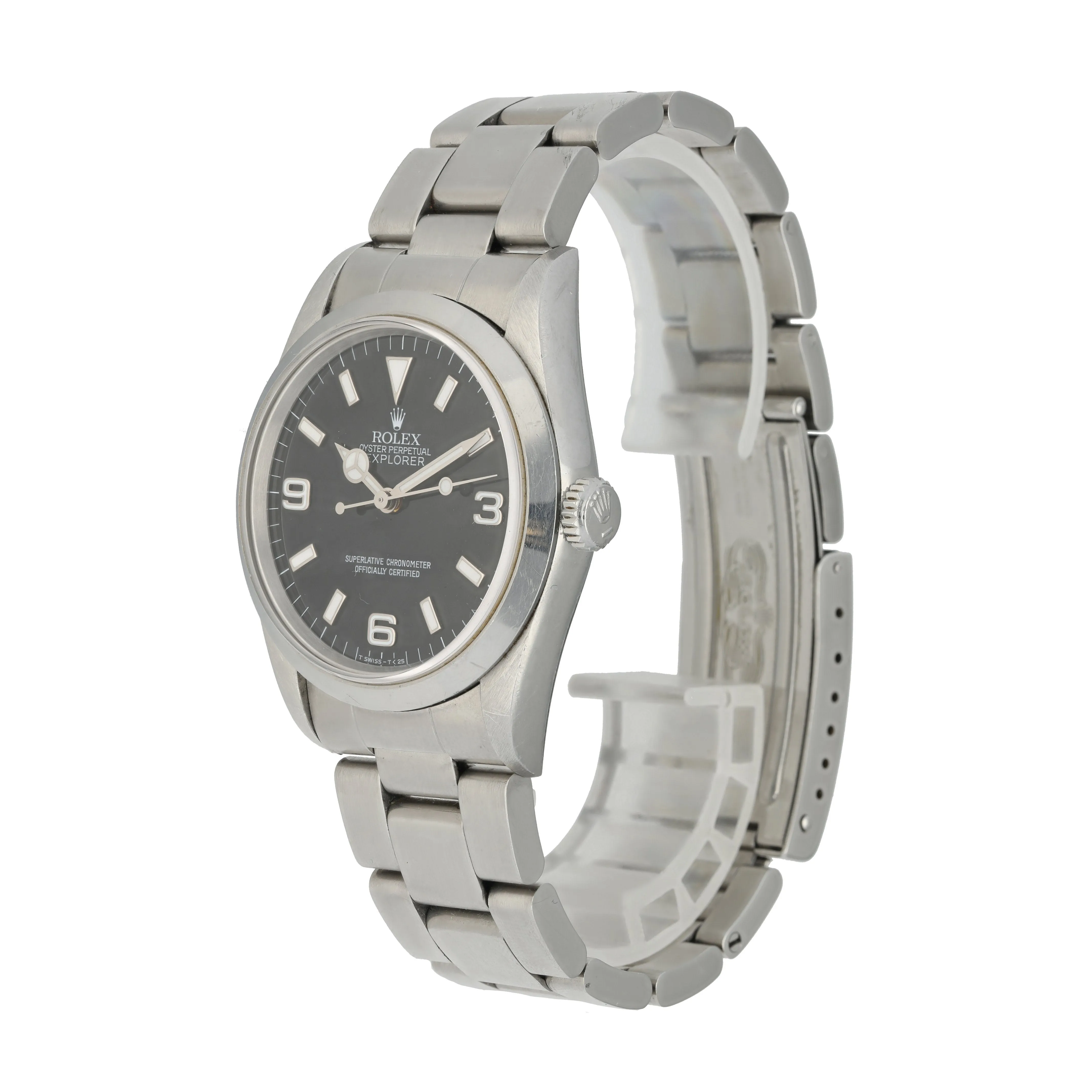 Rolex Explorer 14270 Men's Watch Box Papers