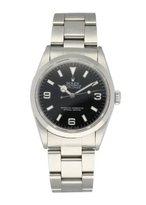 Rolex Explorer 14270 Men's Watch Box Papers