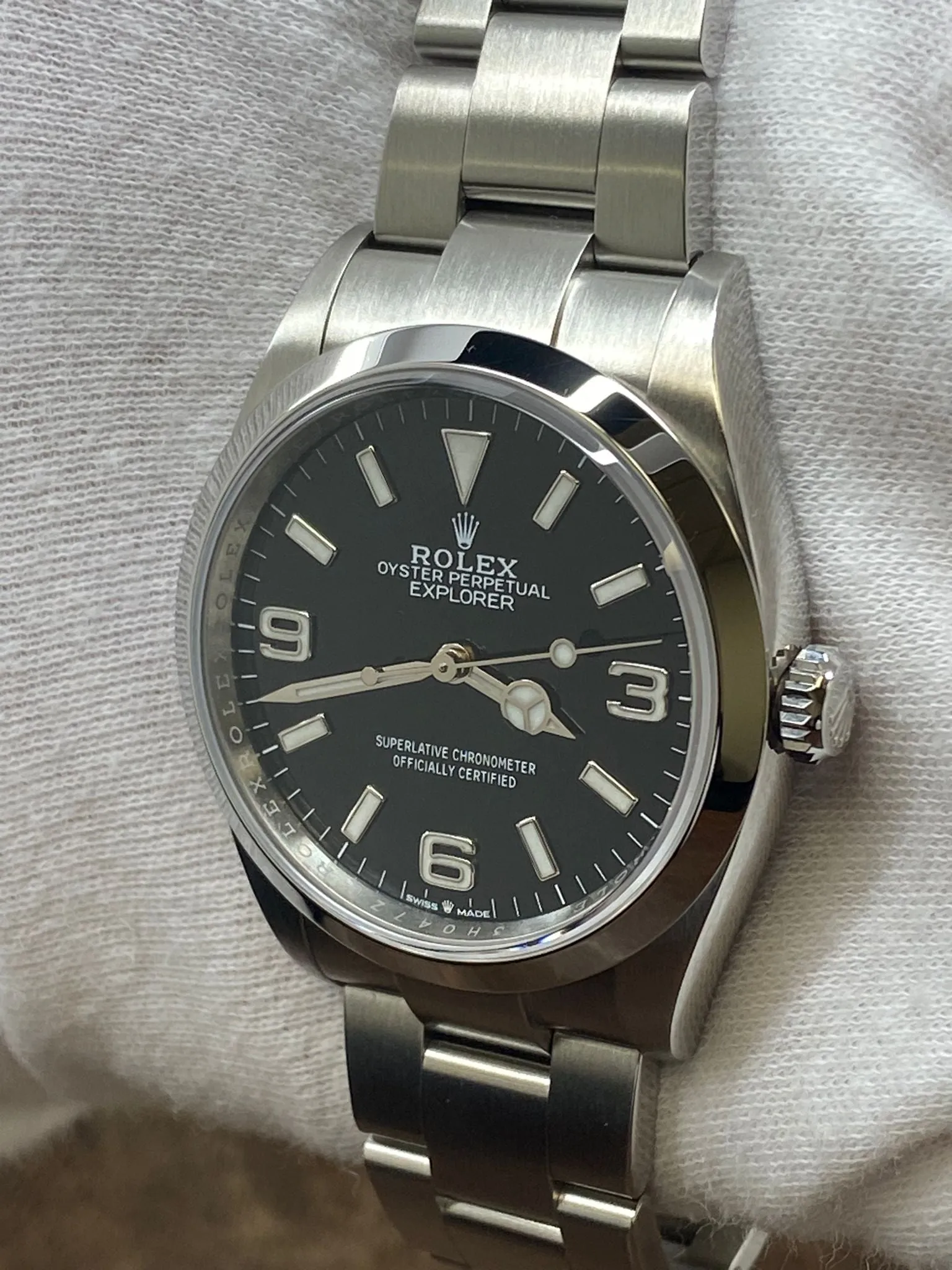 Rolex Explorer 36mm 124270 Black Dial Automatic Watch