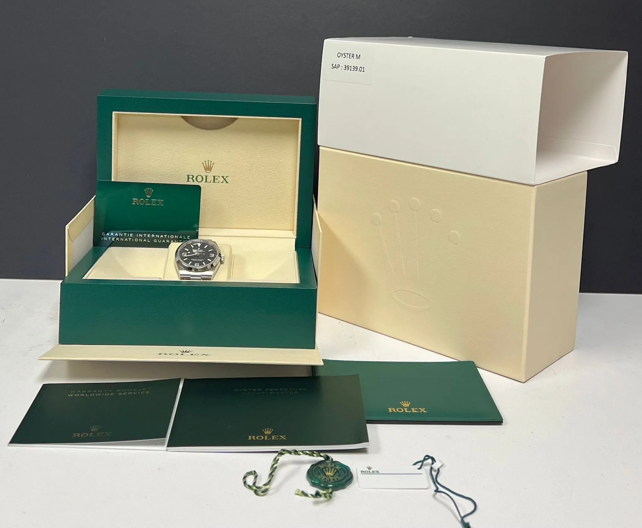 Rolex Explorer 36mm 124270 Black Dial Automatic Watch