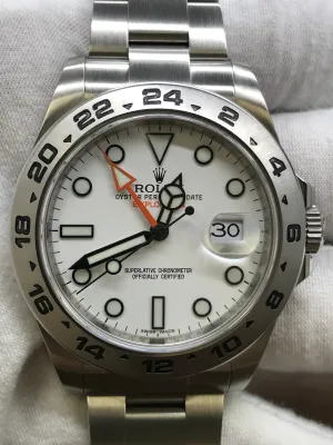 Rolex Explorer II Polar 216570 White Dial Automatic Men's Watch