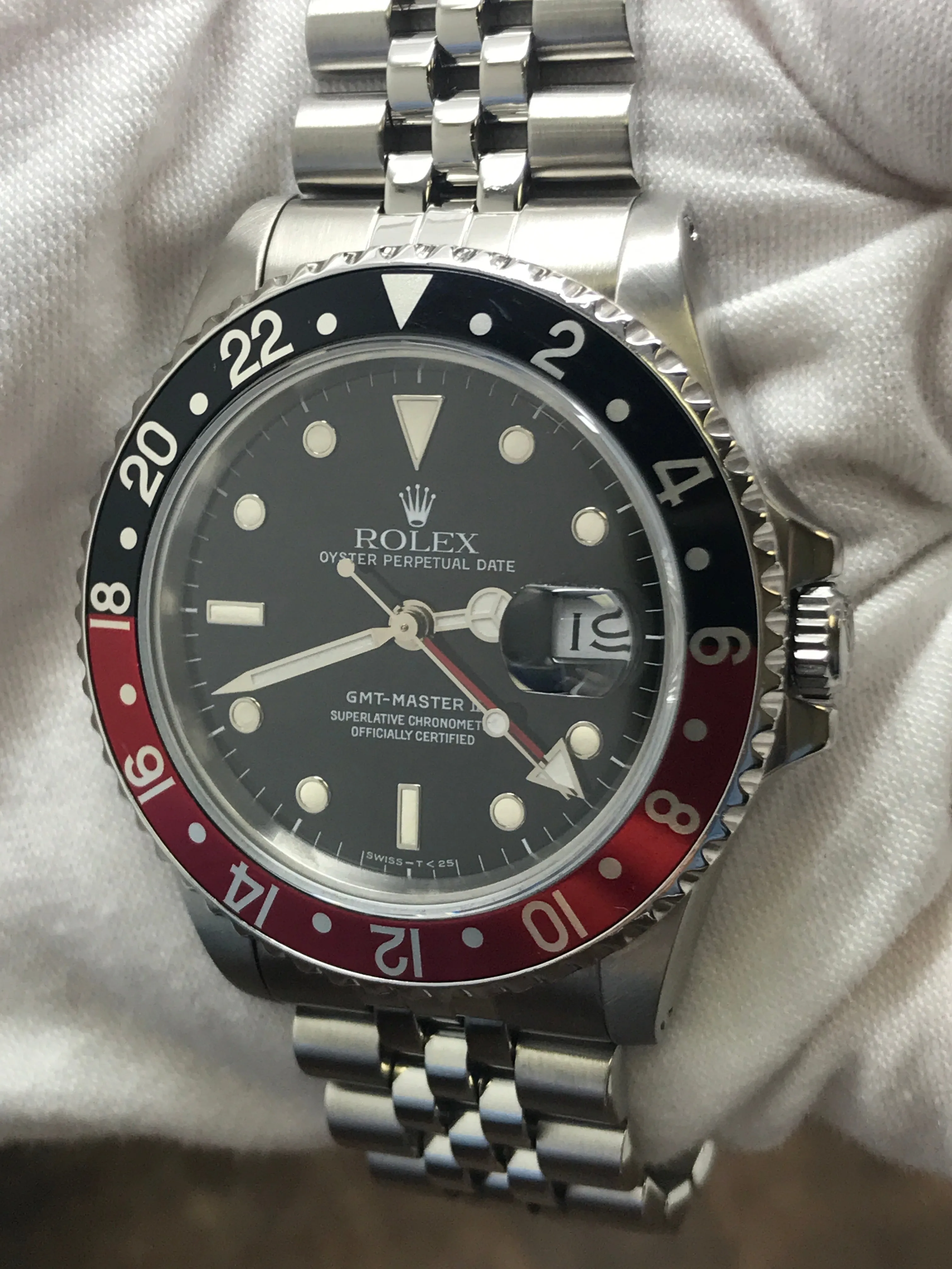 Rolex GMT Master II Coke 16710 Black Dial Automatic Men's Watch