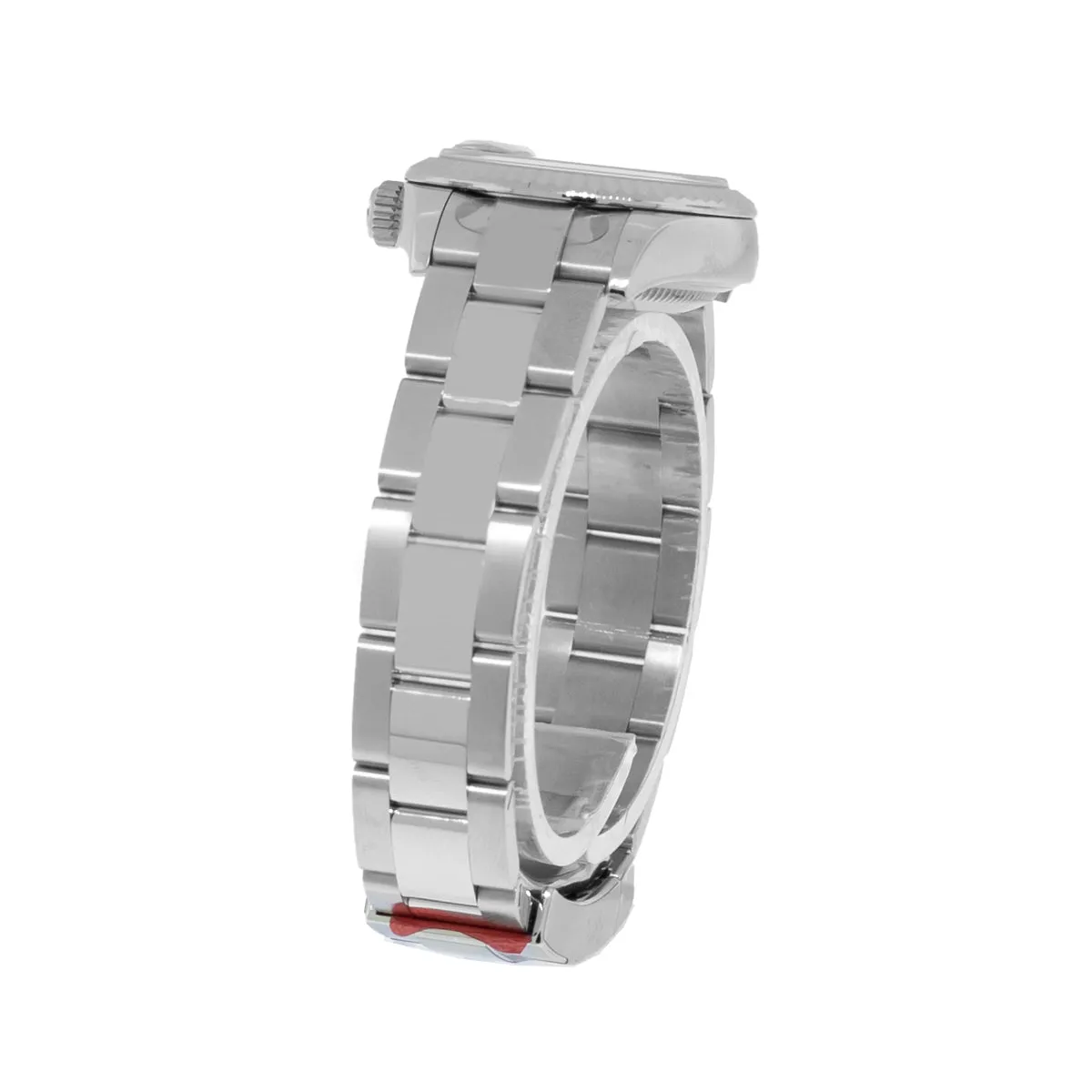 Rolex Lady-Datejust 28mm White Gold & Steel Dark Rhodium Roman Dial & Fluted Bezel 279174