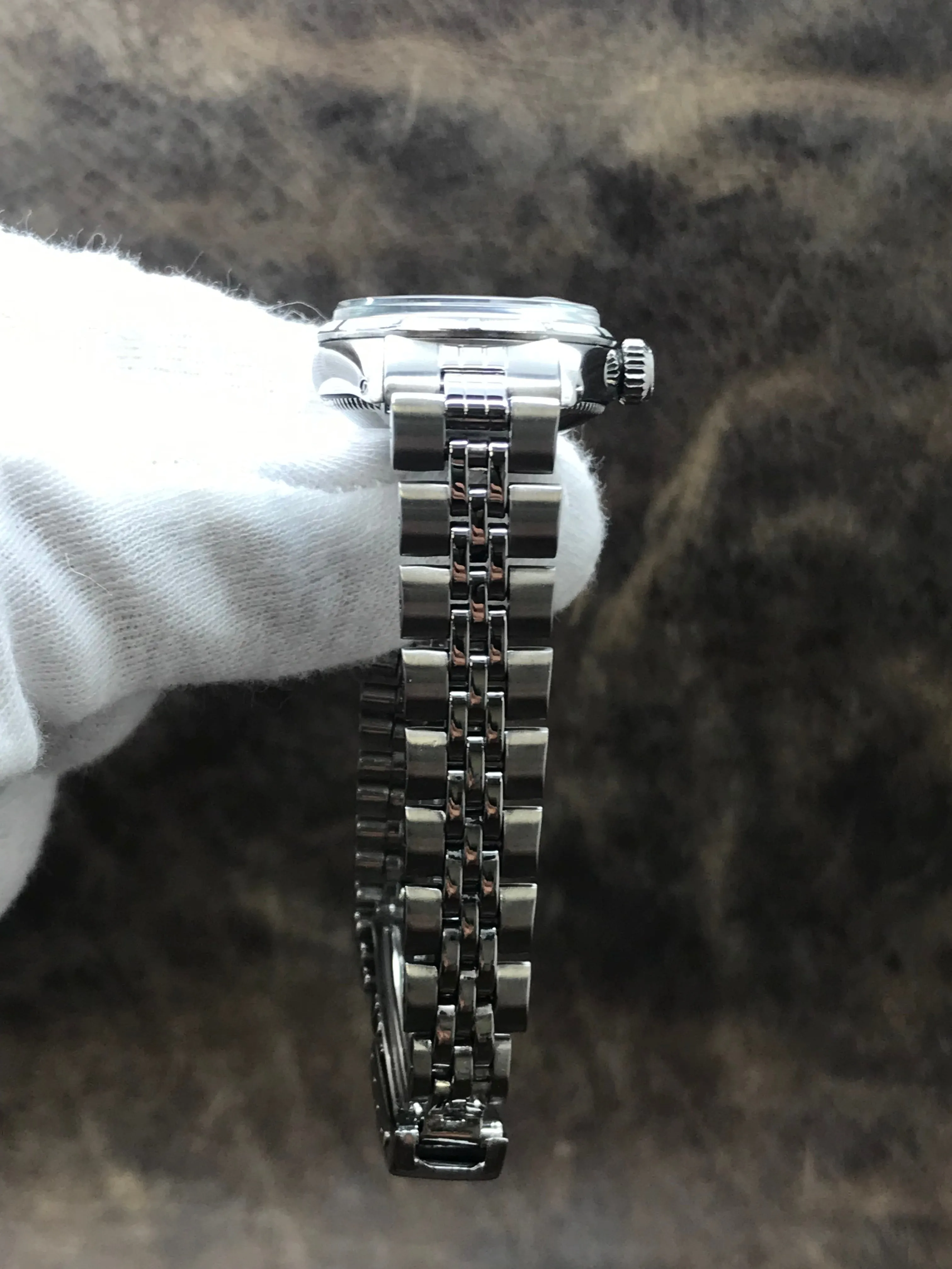 Rolex Lady Datejust 6517 Custom Turquoise Diamond  Dial Automatic Women's Watch