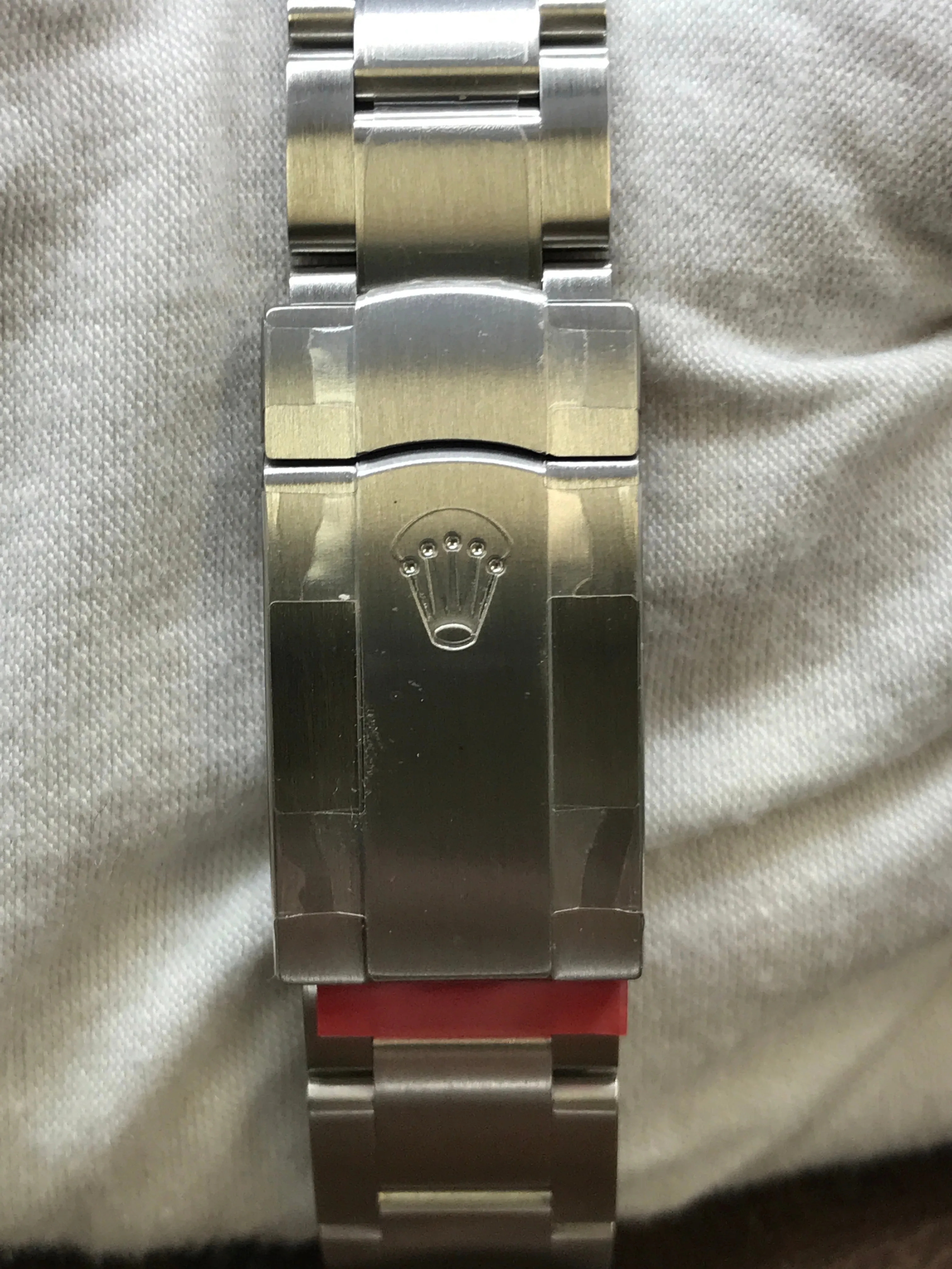 Rolex Oyster Perpetual 36mm Dominos 126000 Silver Dial Automatic Watch
