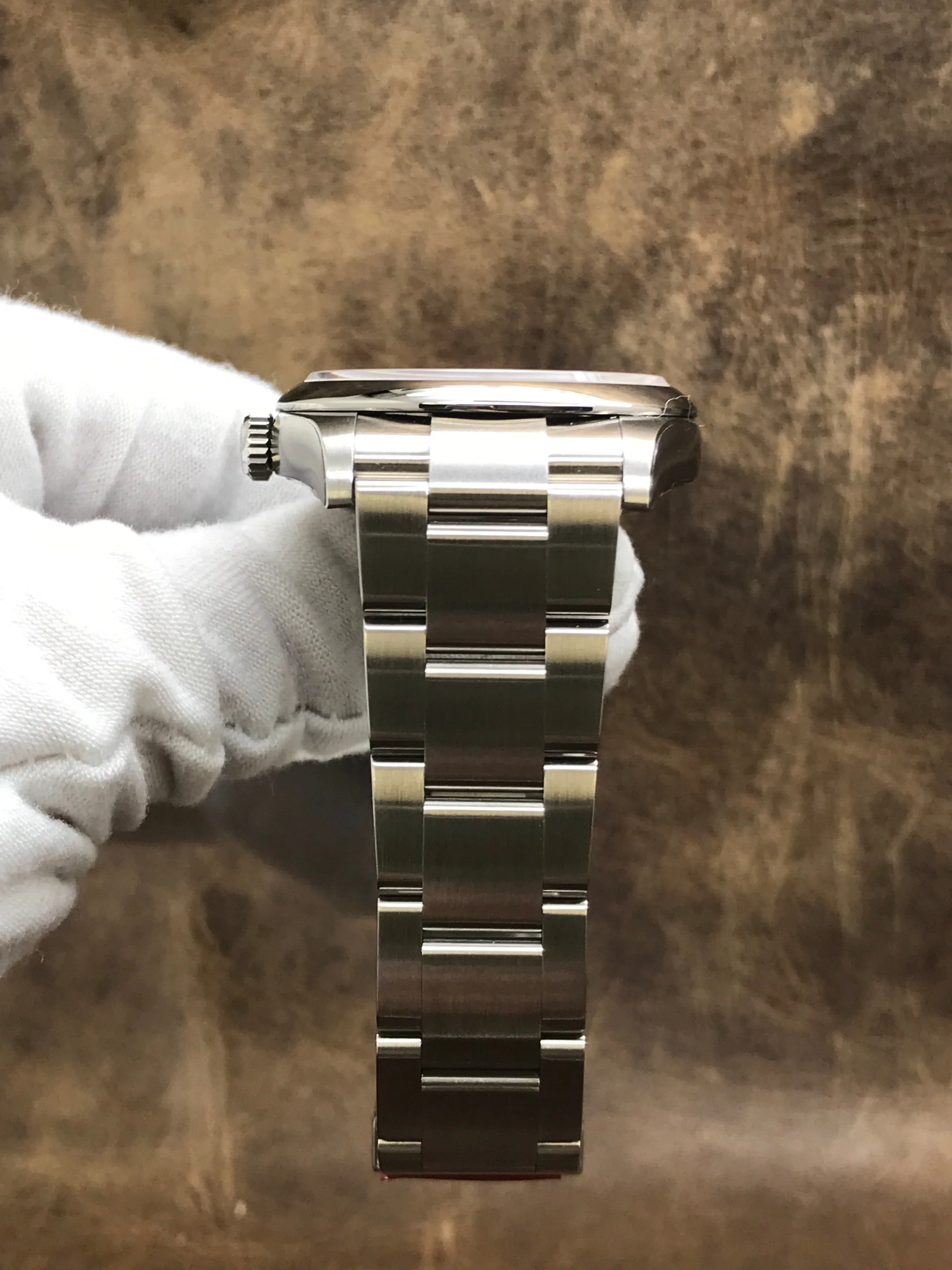 Rolex Oyster Perpetual 36mm Dominos 126000 Silver Dial Automatic Watch