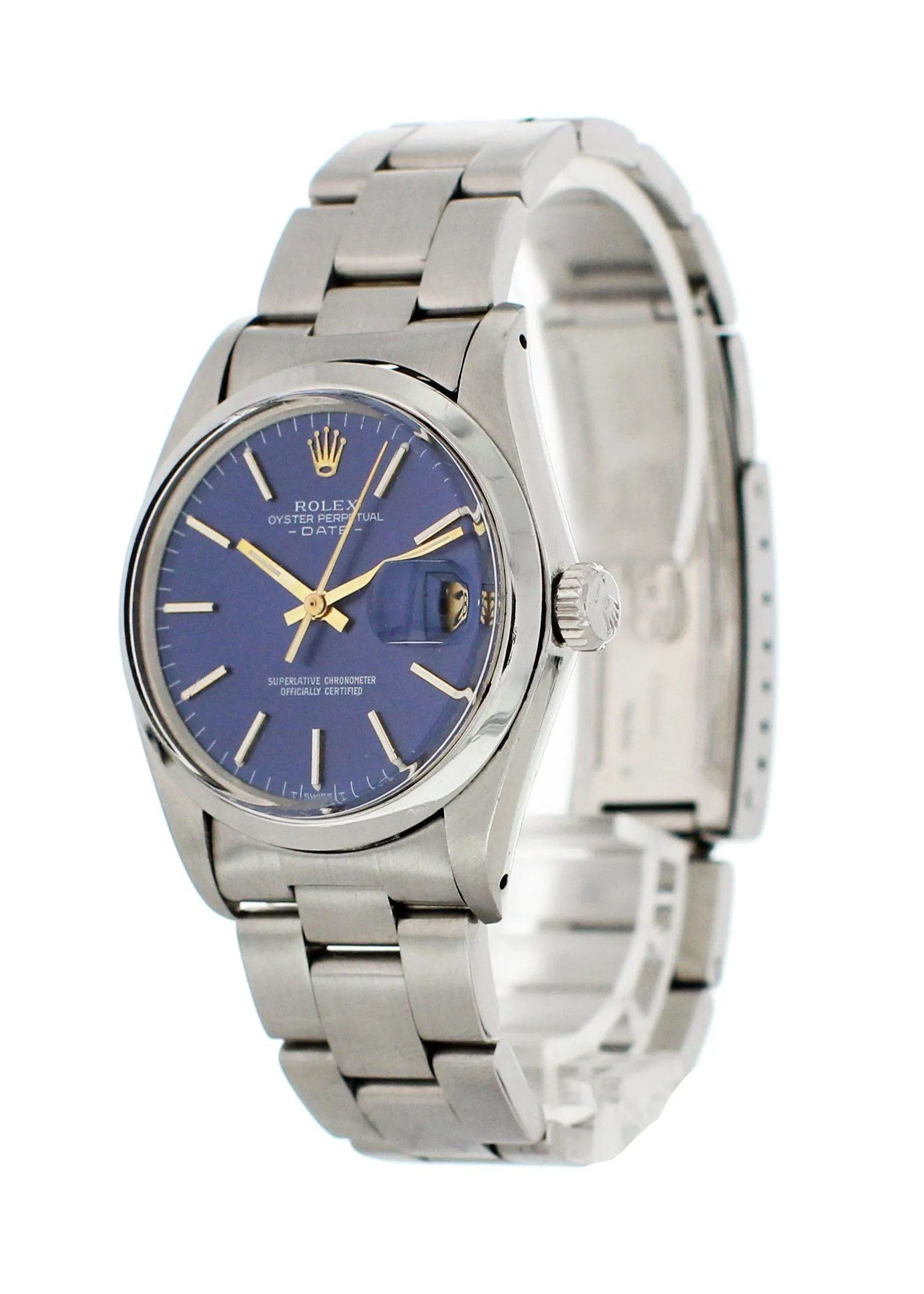 Rolex Oyster Perpetual Date 1500 Mens Watch