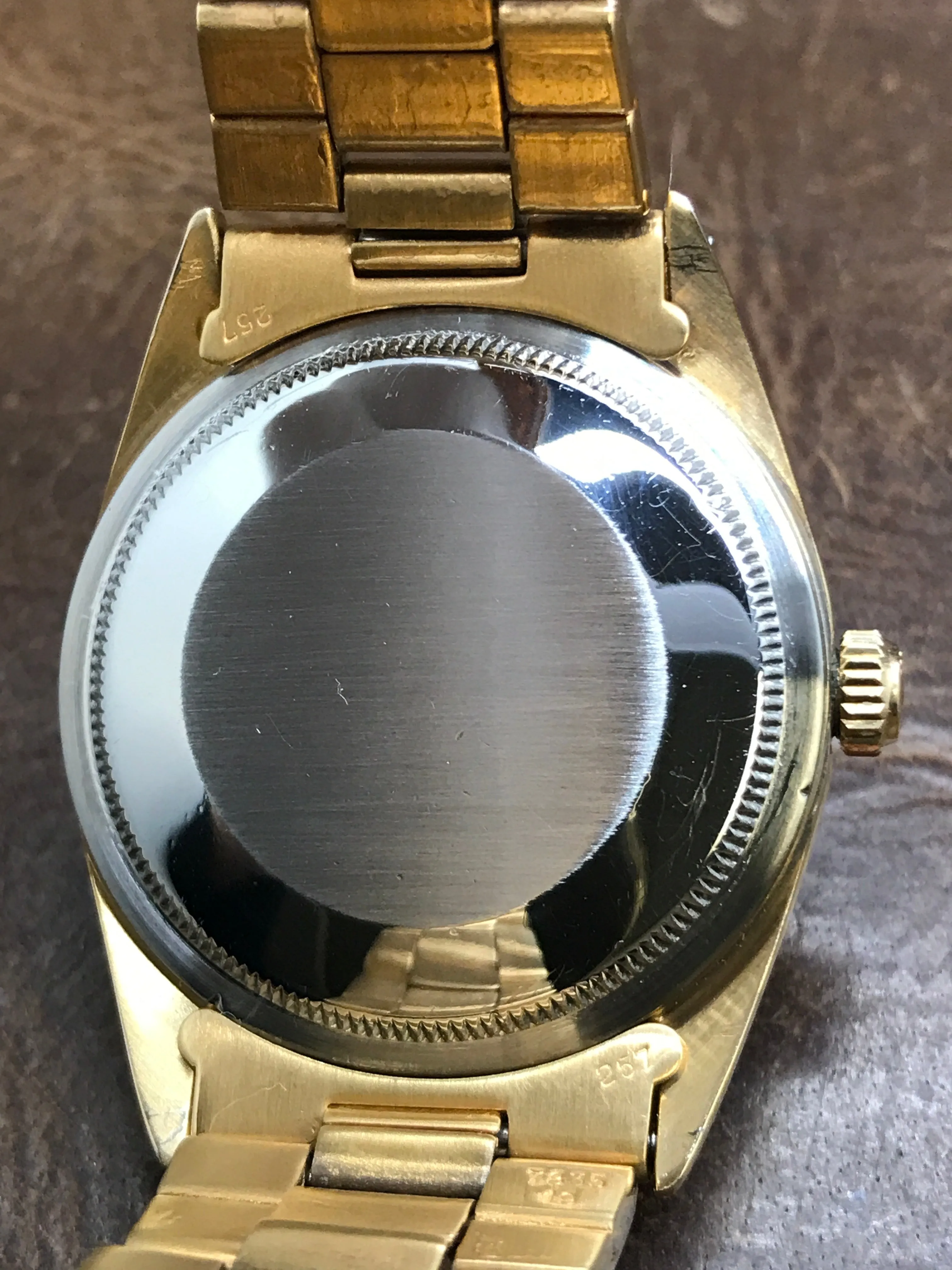 Rolex Oyster Perpetual Date 34mm 1550 Silver Dial Automatic Men's Watch