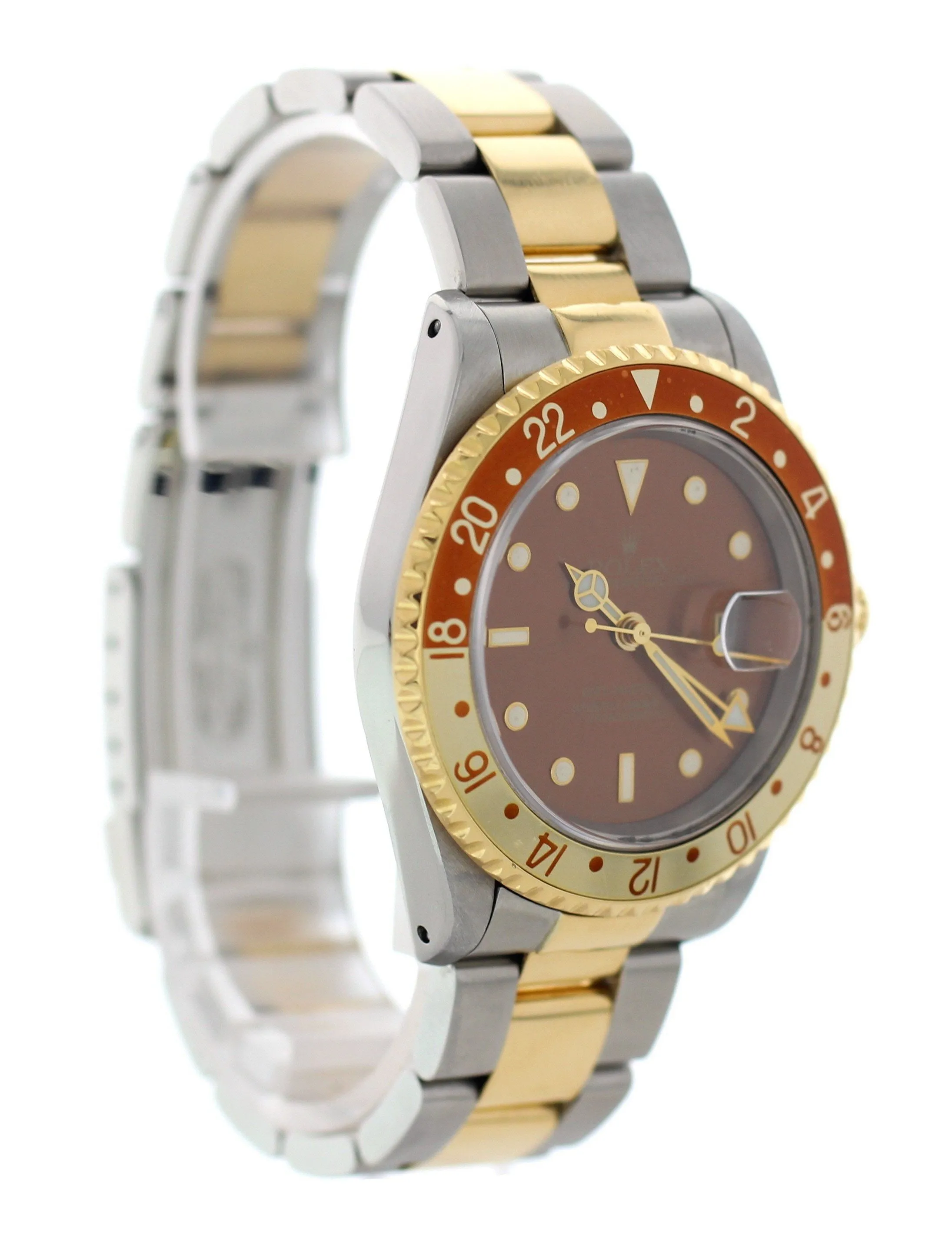 Rolex Oyster Perpetual Date GMT Master II 16713 Root Beer