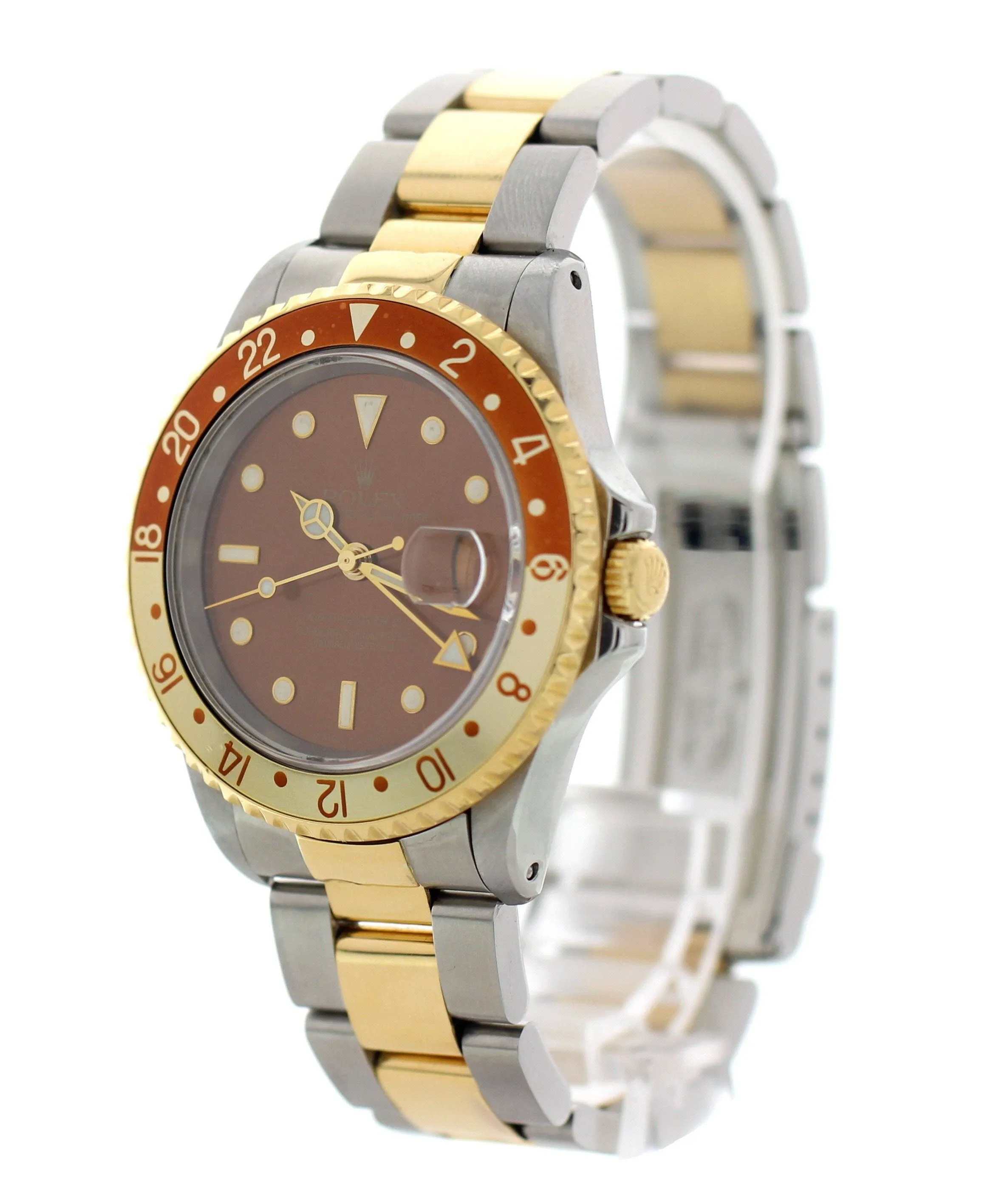 Rolex Oyster Perpetual Date GMT Master II 16713 Root Beer