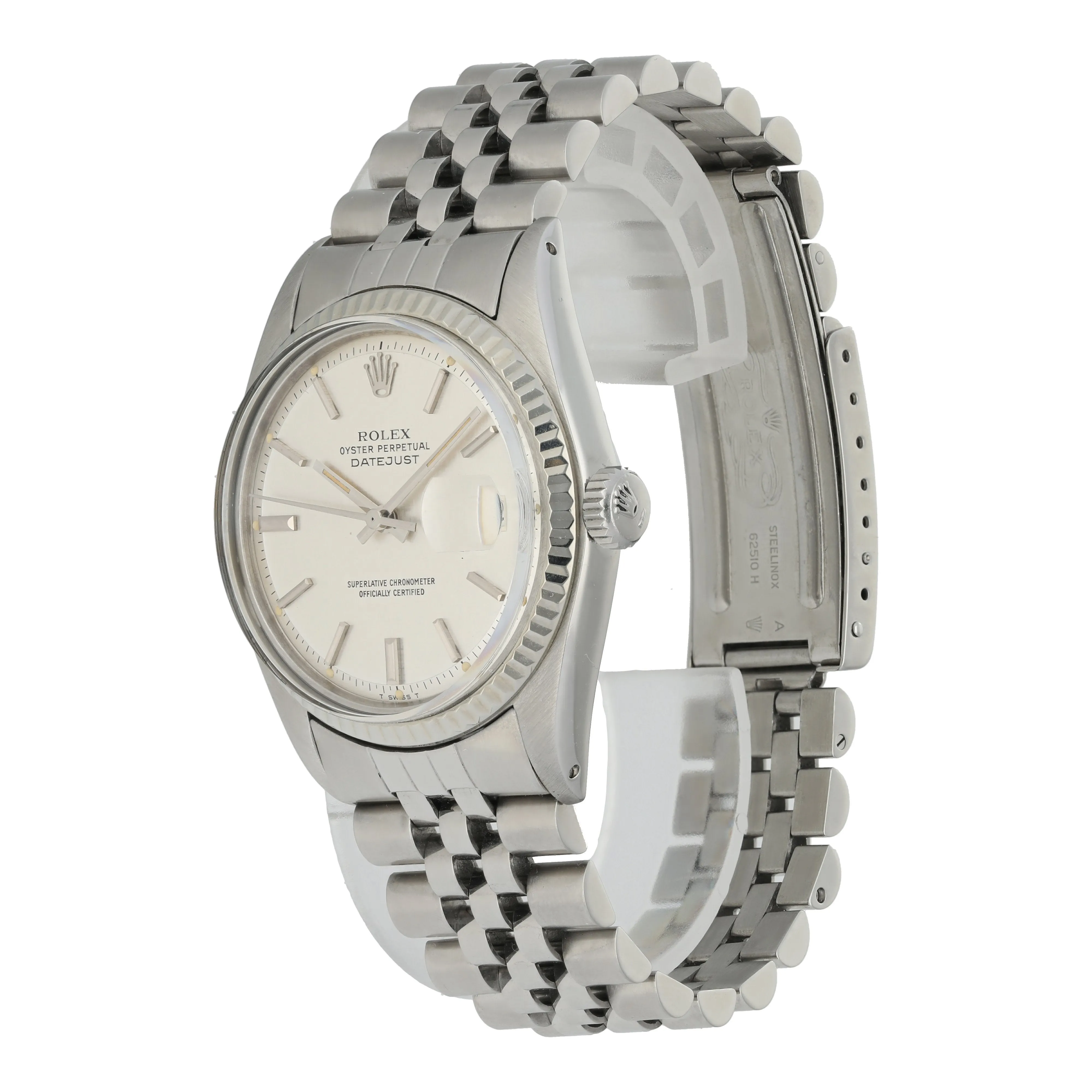 Rolex Oyster Perpetual Datejust 1601 Mens Watch